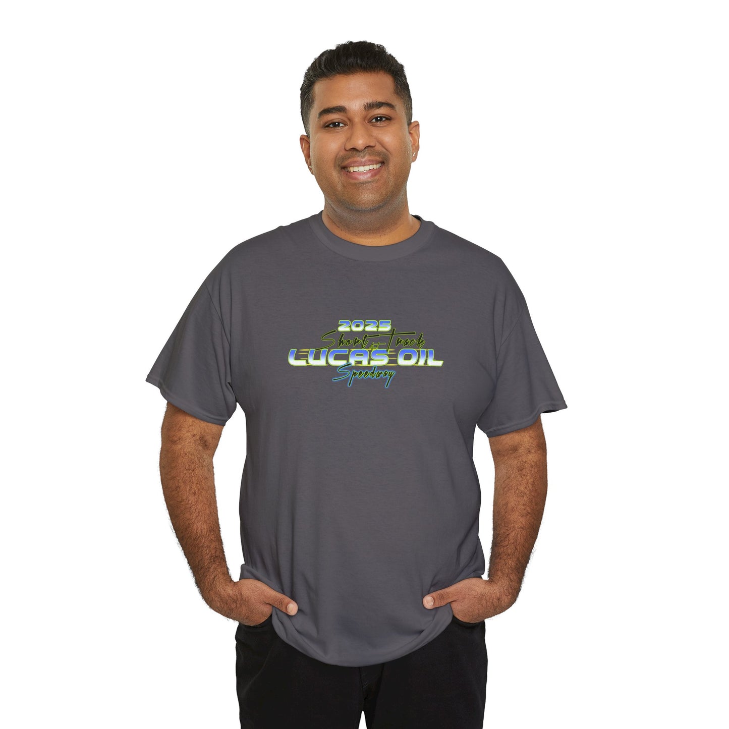 2025 Short Track at Lucas Oil Speedway T-Shirt (Various Colors)