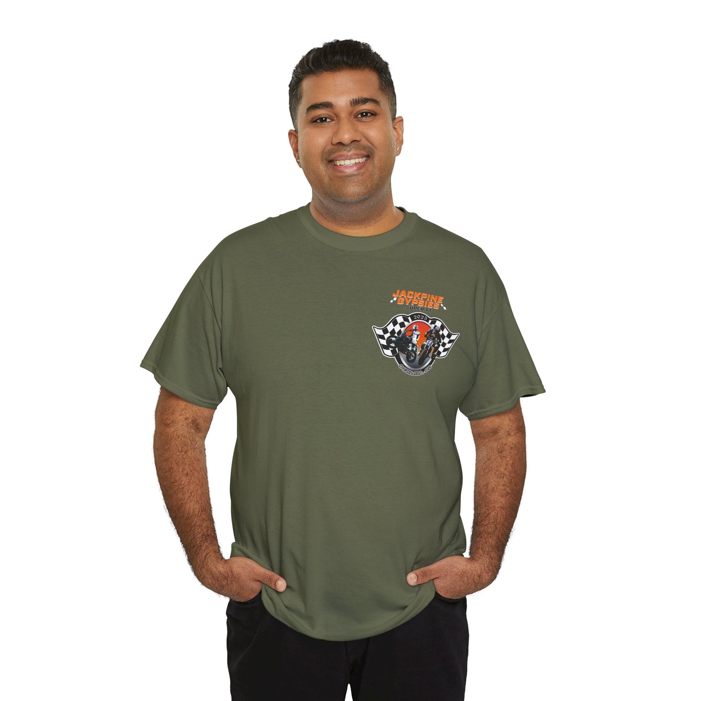 2025 Jackpine Gypsies Super TT T-Shirt (Various Colors)