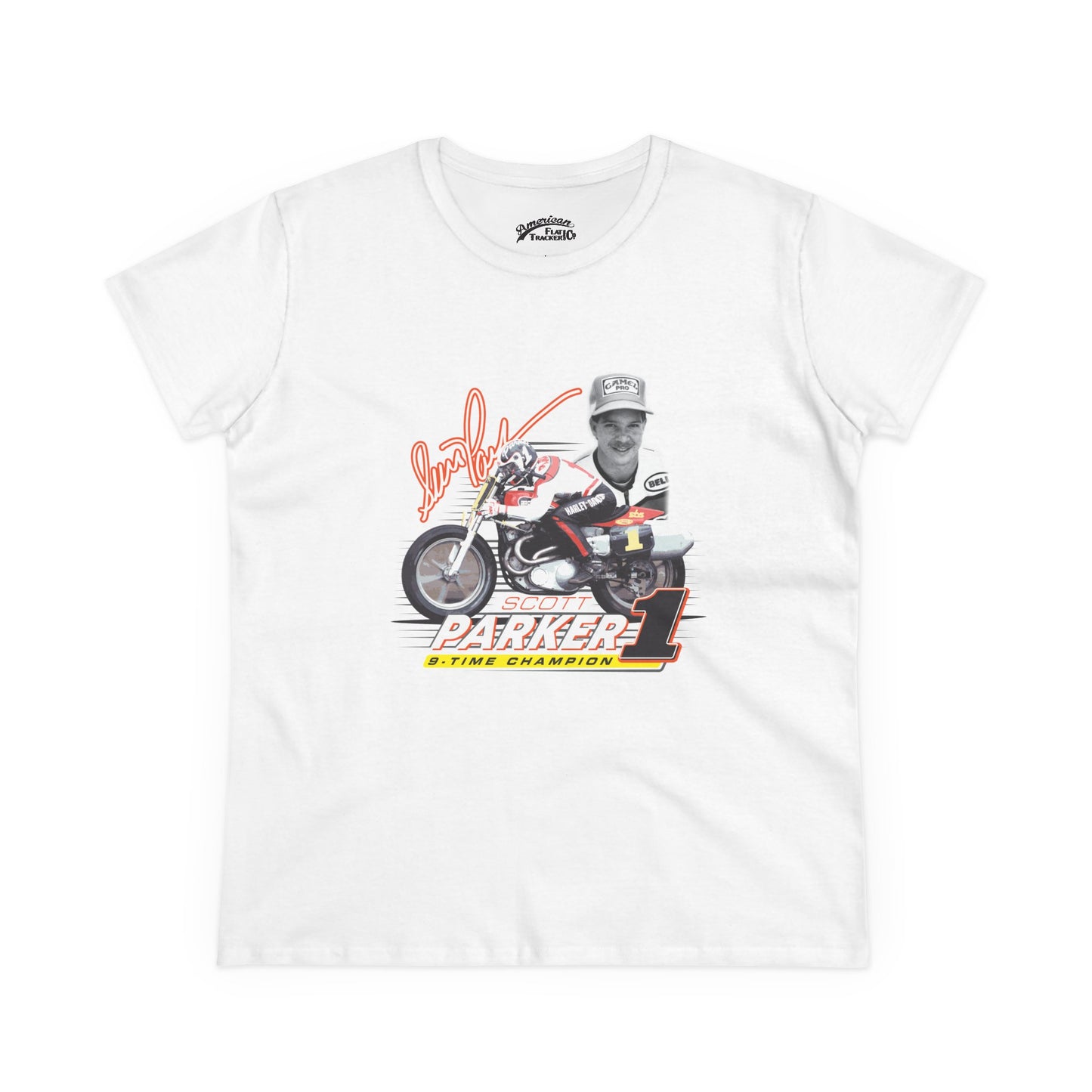 Women’s Scott Parker 9-Time Champion Short Sleeve T-Shirt (Various Colors)