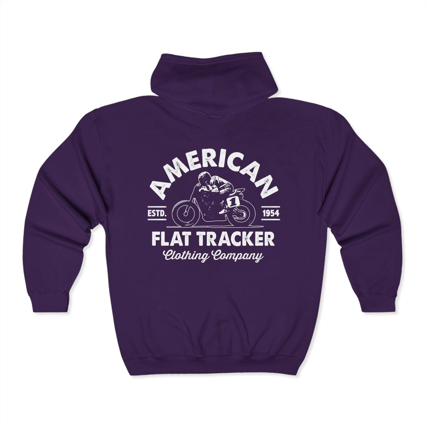 Crest Zip-Up Hoodie
