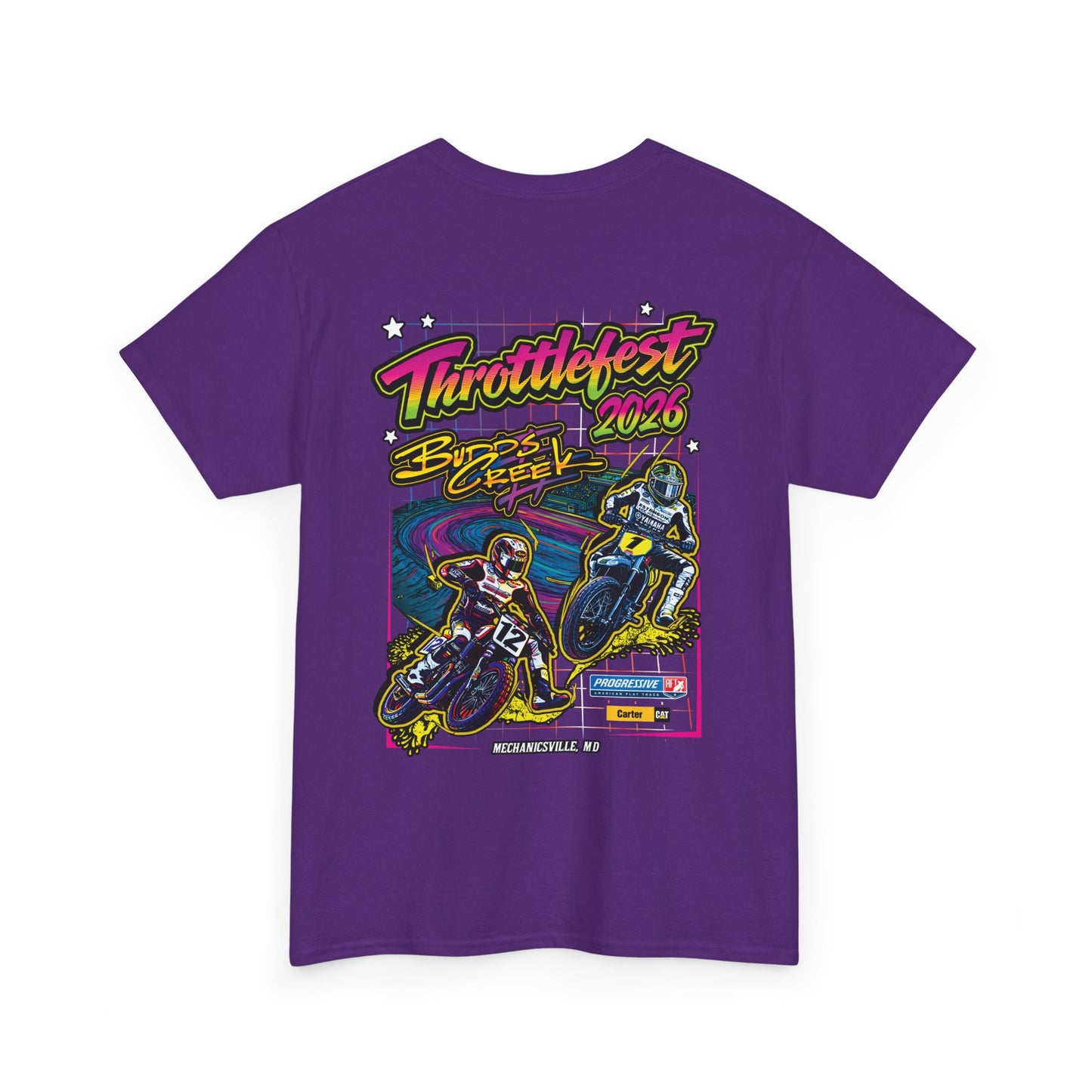 2026 Throttlefest Budds Creek T-Shirt (Various Colors) Ver 2