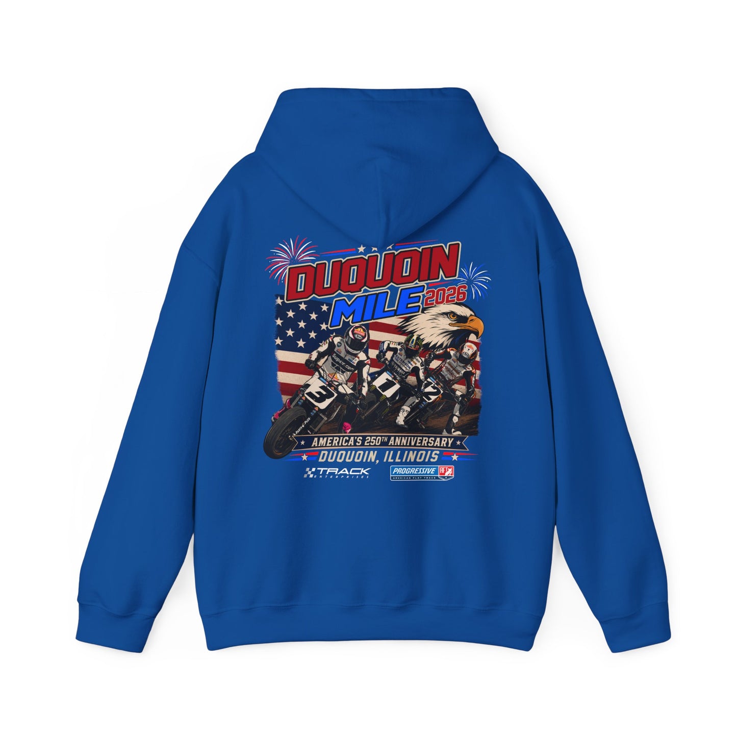 2026 DuQuoin Mile Pullover Hoodie (Various Colors)