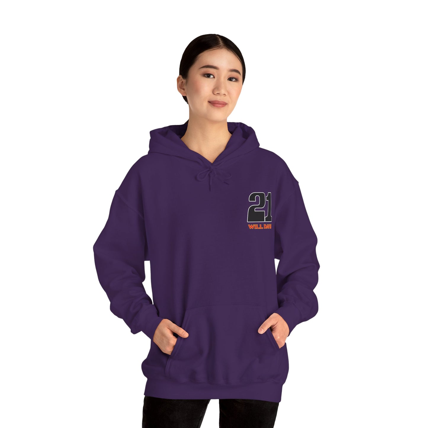 Will Davis Flat Track Legend Pullover Hoodie (Various Colors)