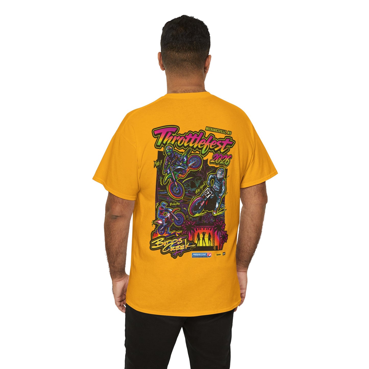 2026 Throttlefest Budds Creek T-Shirt (Various Colors) Ver 1