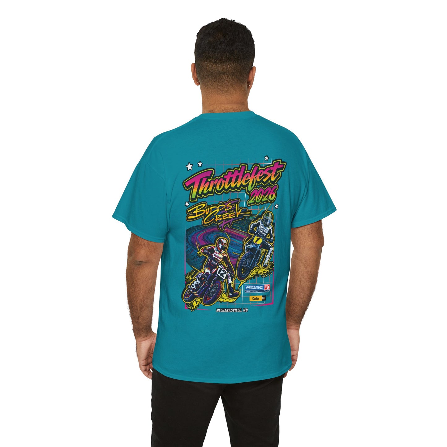 2026 Throttlefest Budds Creek T-Shirt (Various Colors) Ver 2