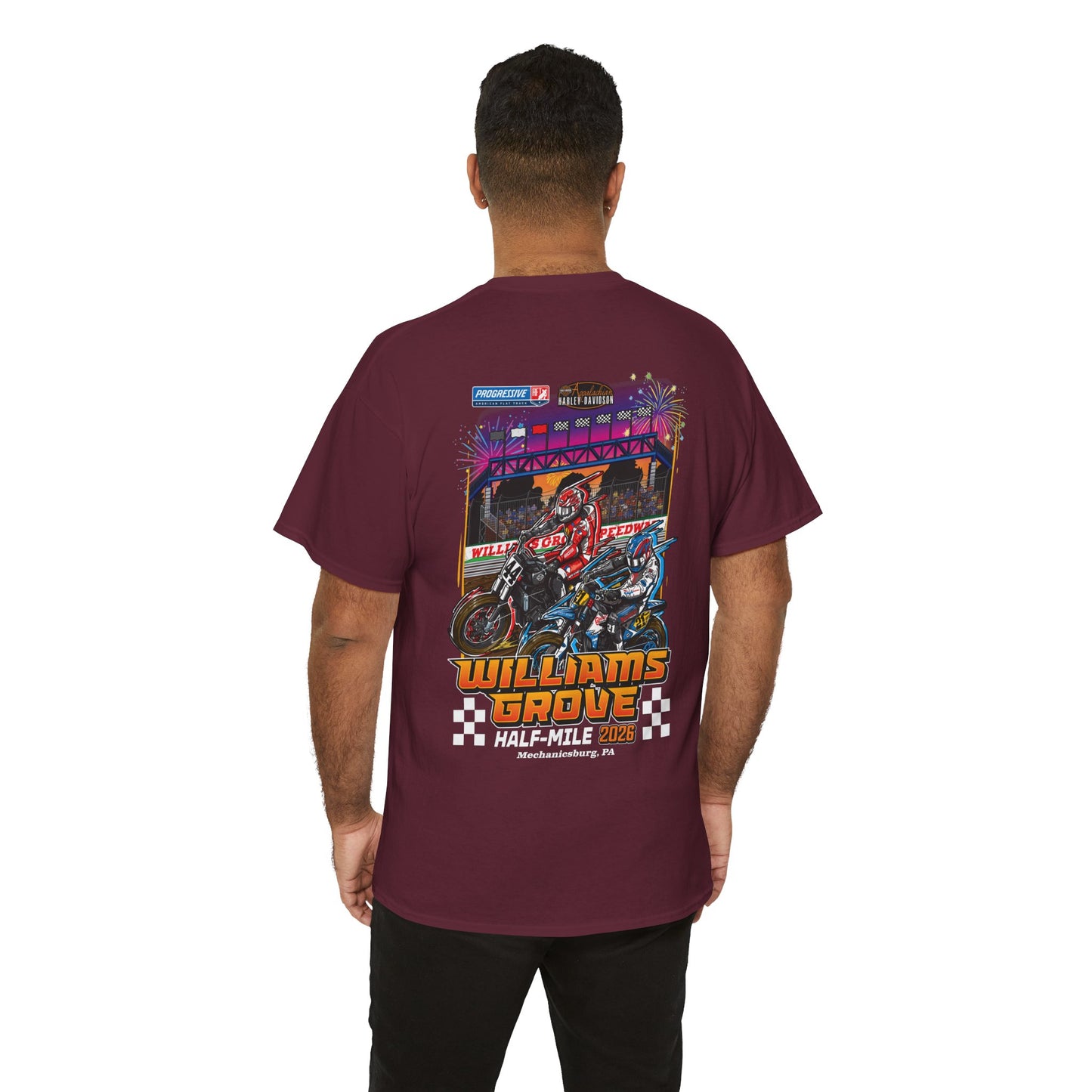 2026 Williams Grove Half-Mile T-Shirt (Various Colors)