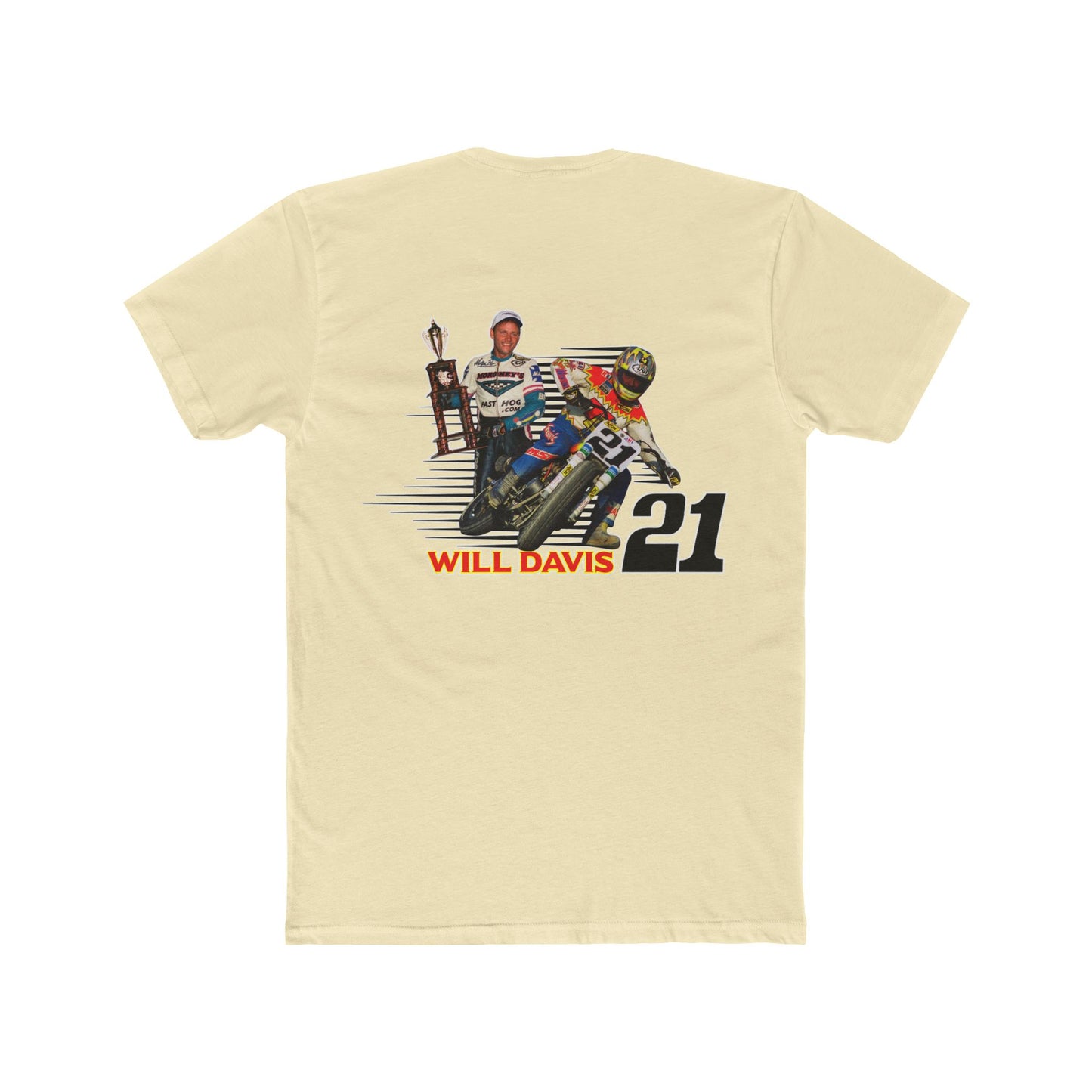 Will Davis Flat Track Legend Short Sleeve T-Shirt (Various Colors)