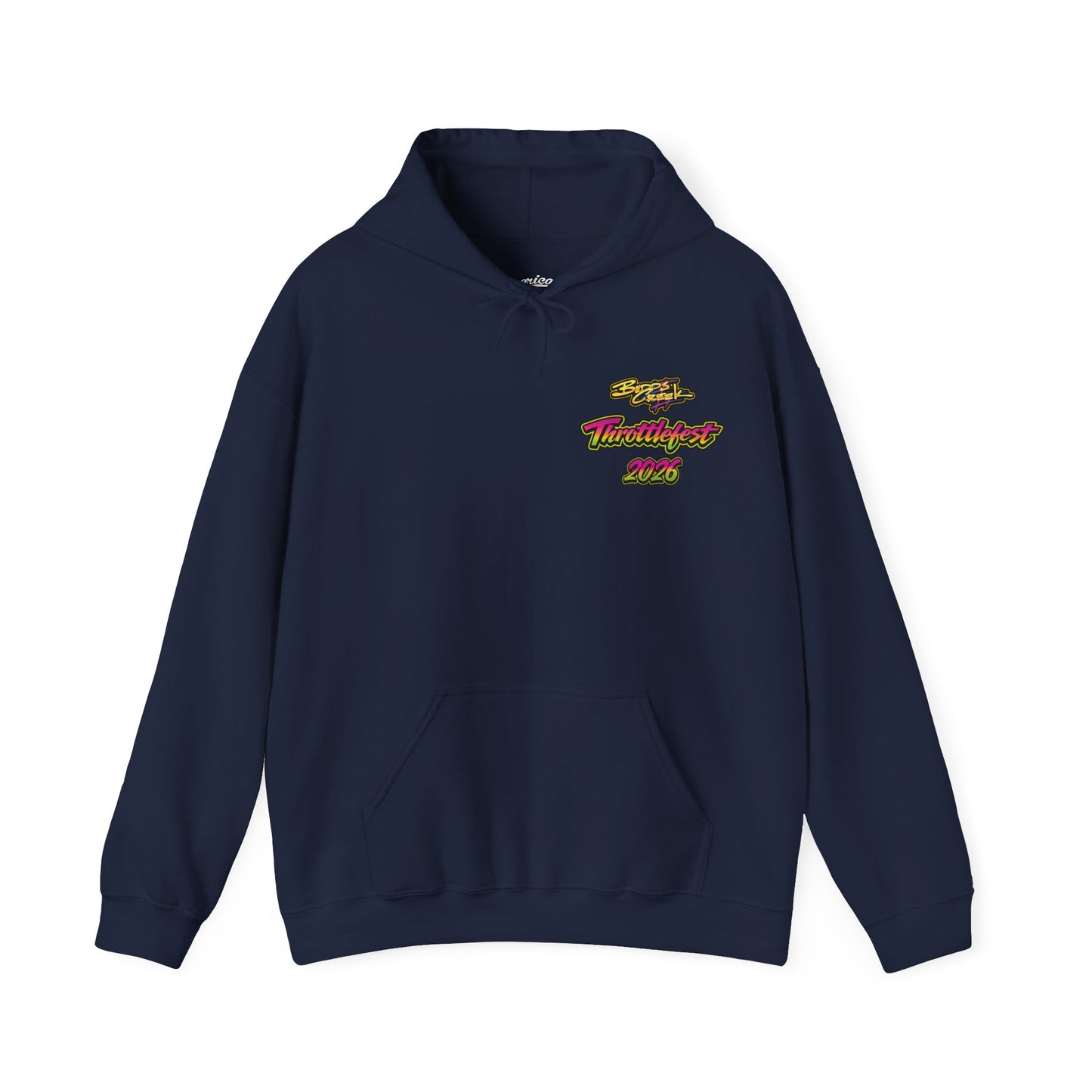 2026 ThrottleFest Budds Creek Pullover Hoodie (Various Colors) Ver 1