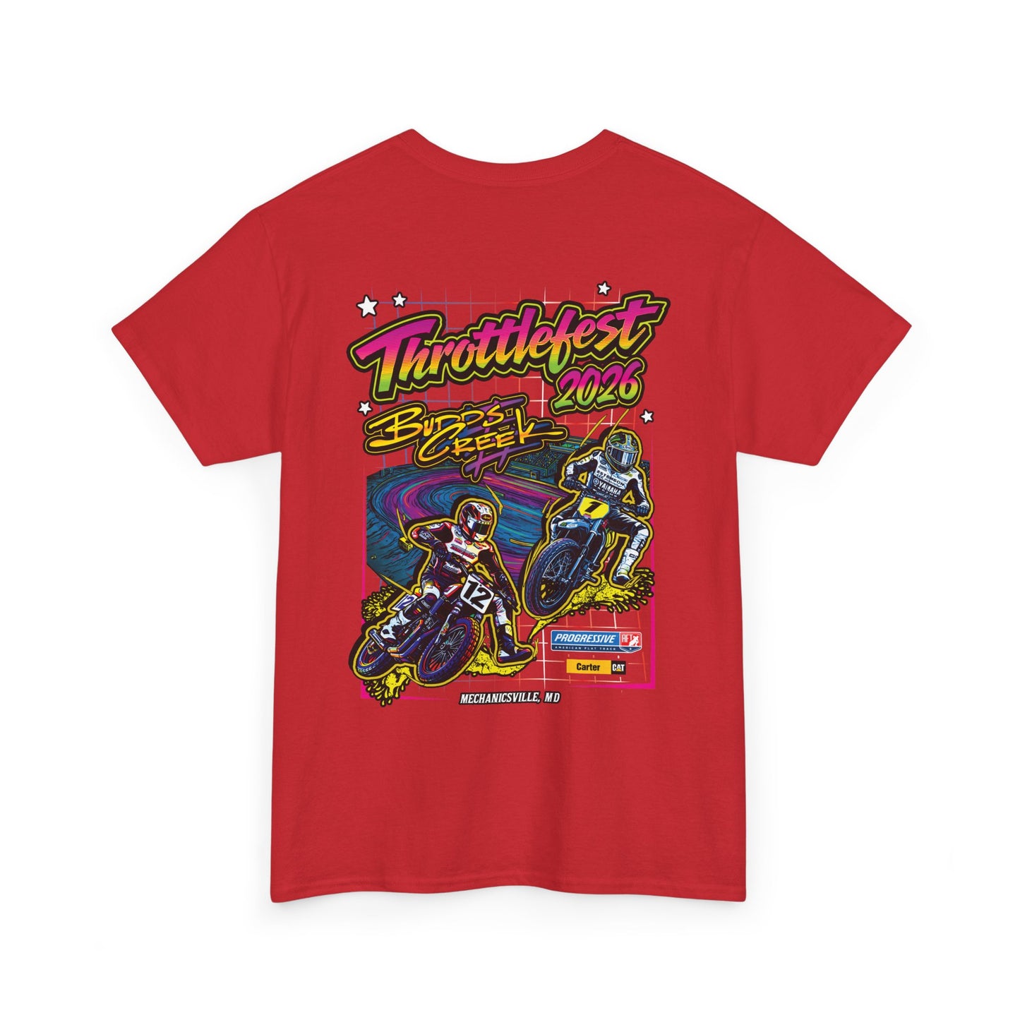 2026 Throttlefest Budds Creek T-Shirt (Various Colors) Ver 2
