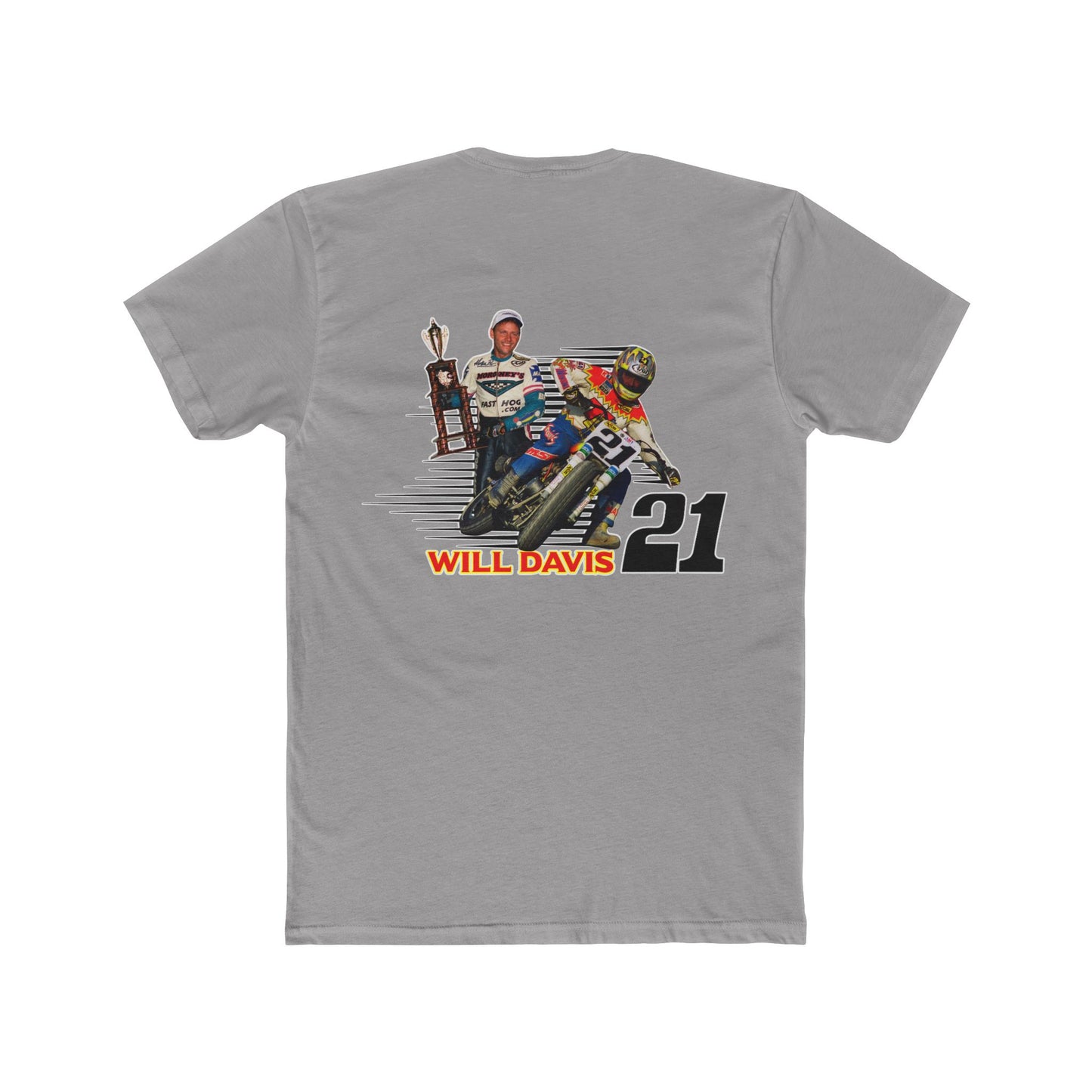 Will Davis Flat Track Legend Short Sleeve T-Shirt (Various Colors)