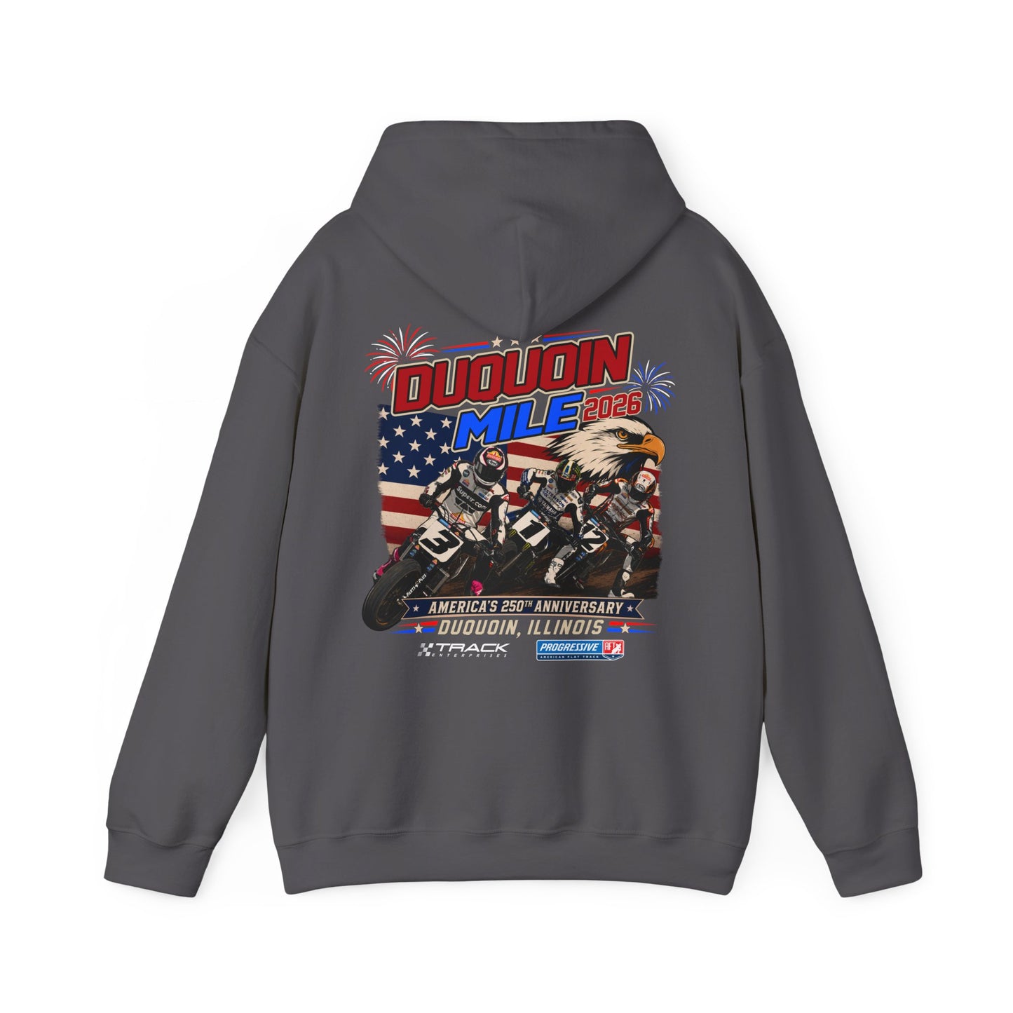 2026 DuQuoin Mile Pullover Hoodie (Various Colors)