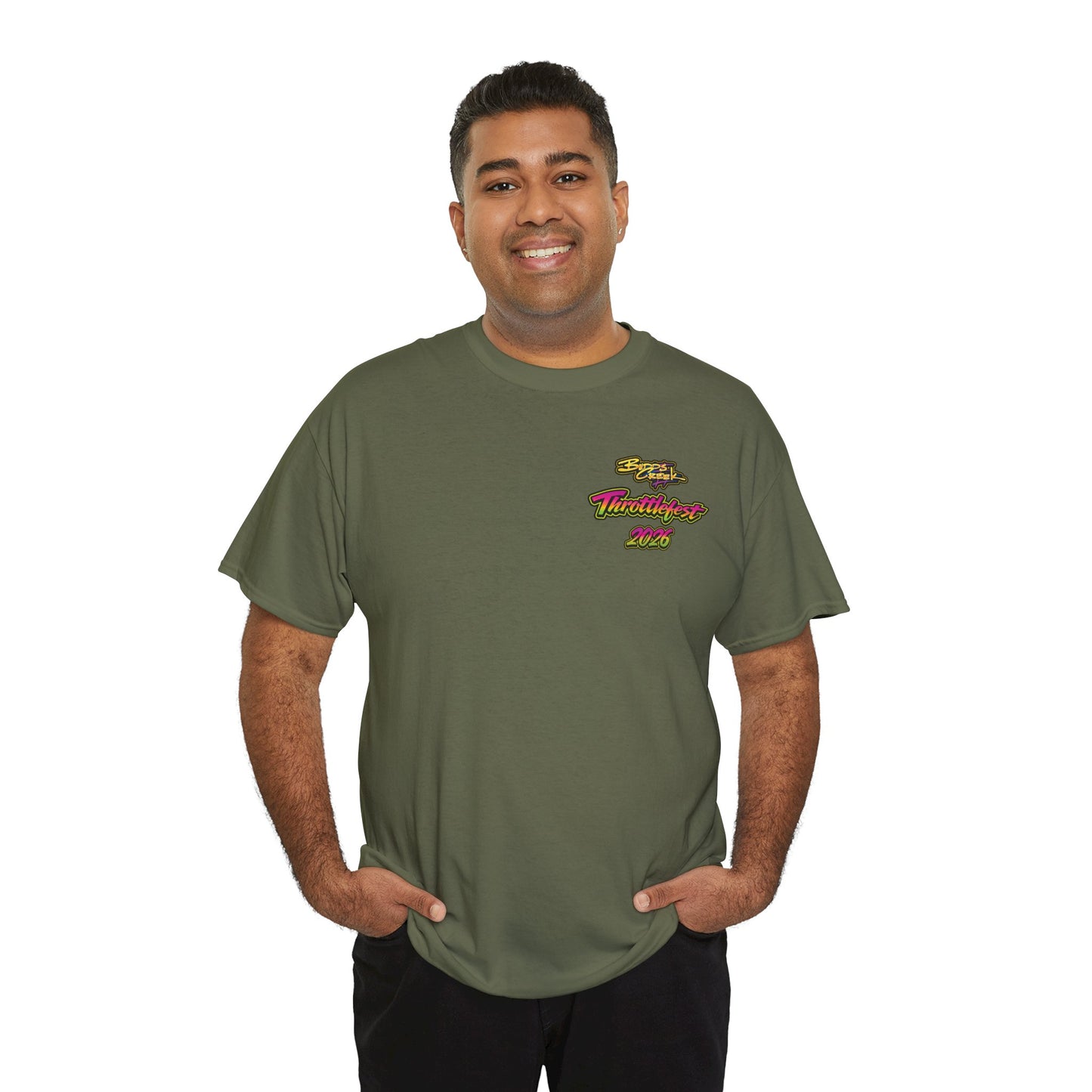 2026 Throttlefest Budds Creek T-Shirt (Various Colors) Ver 2