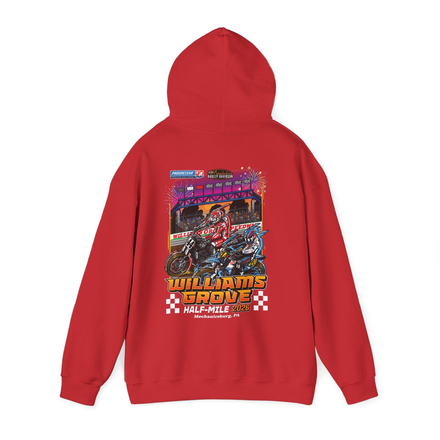 2026 Williams Grove Half-Mile Pullover Hoodie (Various Colors)
