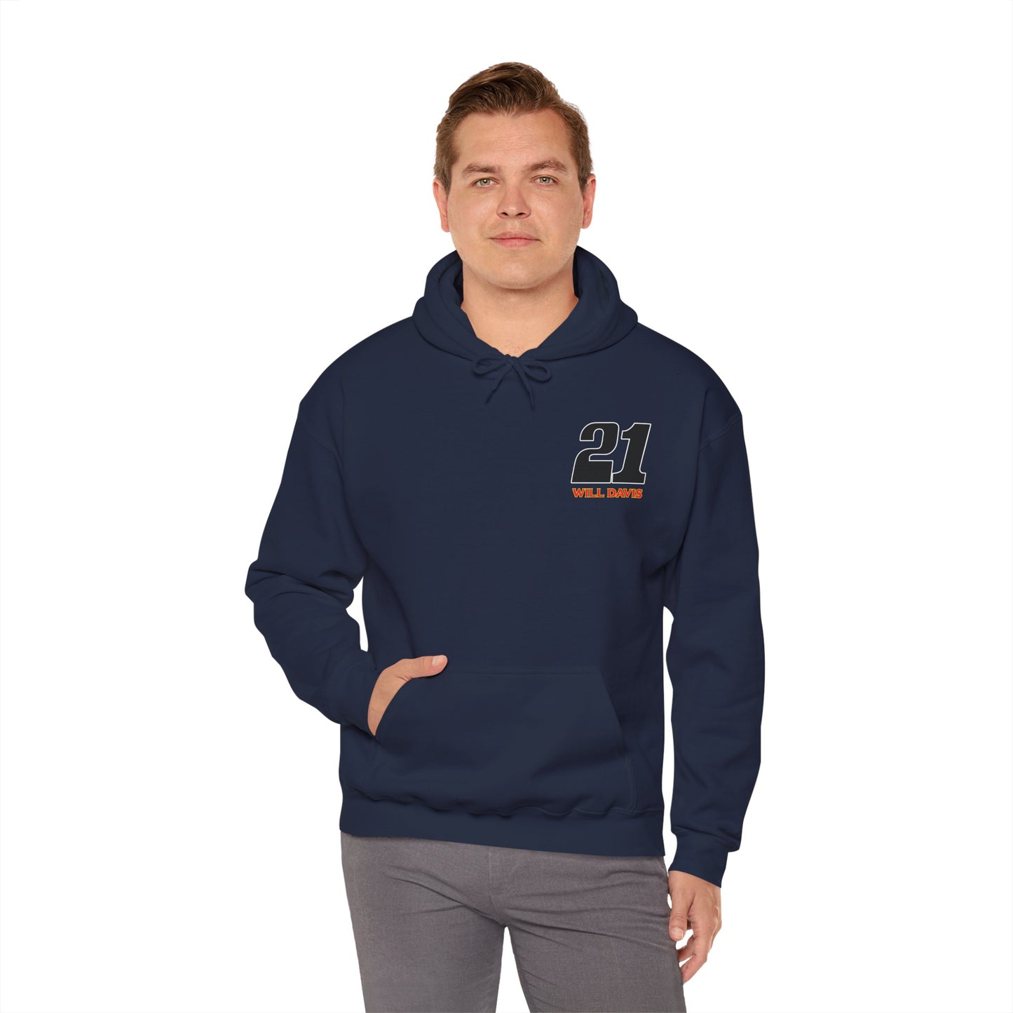 Will Davis Flat Track Legend Pullover Hoodie (Various Colors)