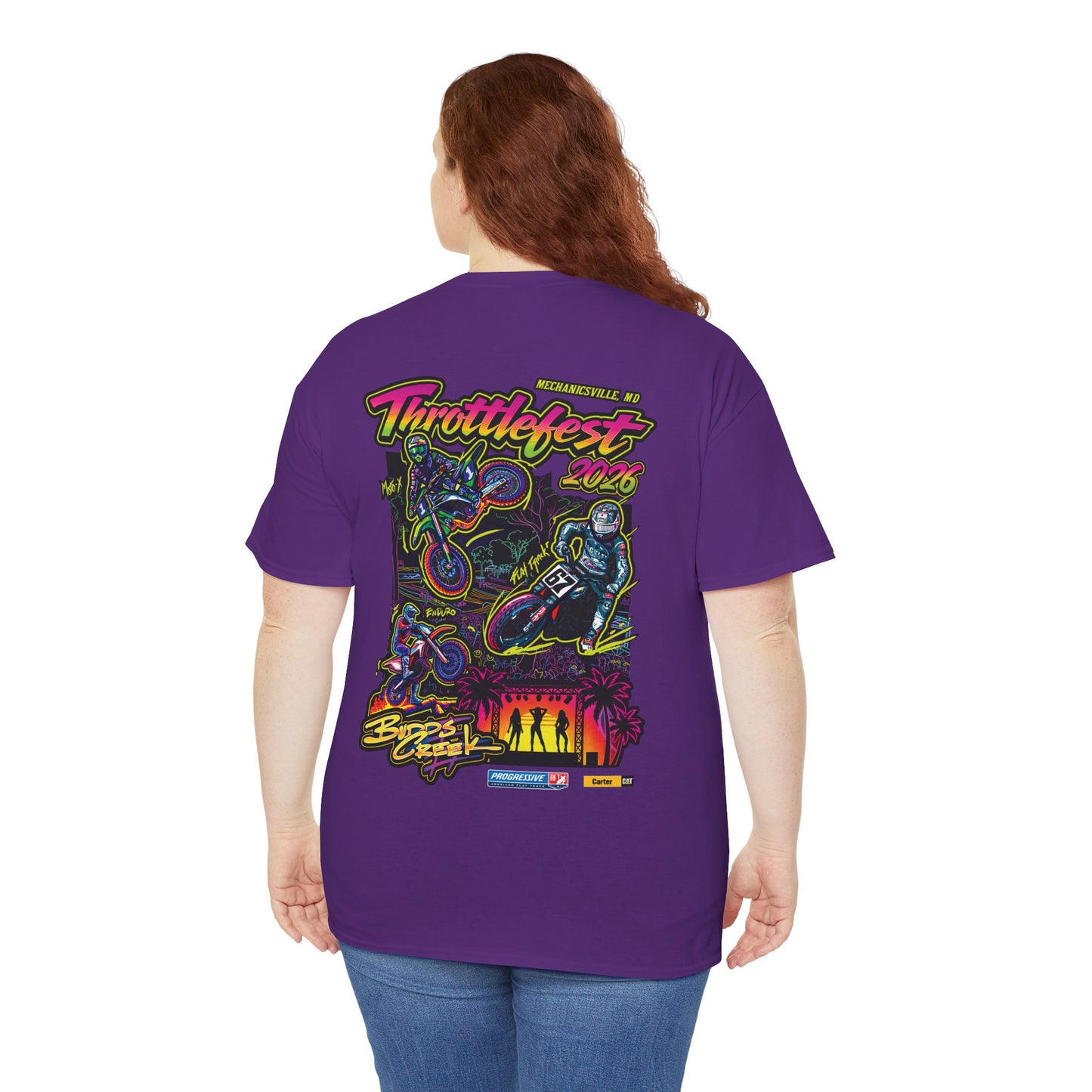 2026 Throttlefest Budds Creek T-Shirt (Various Colors) Ver 1