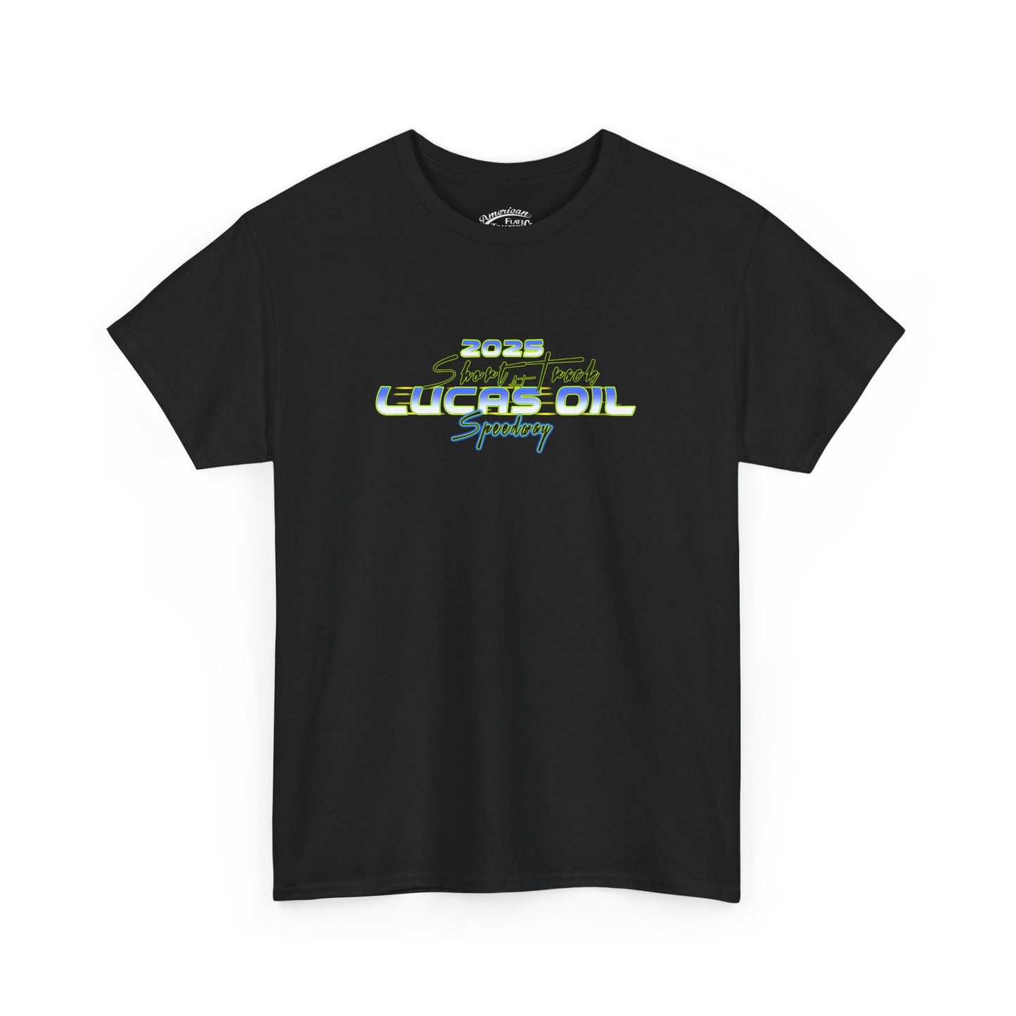 2025 Short Track at Lucas Oil Speedway T-Shirt (Various Colors)