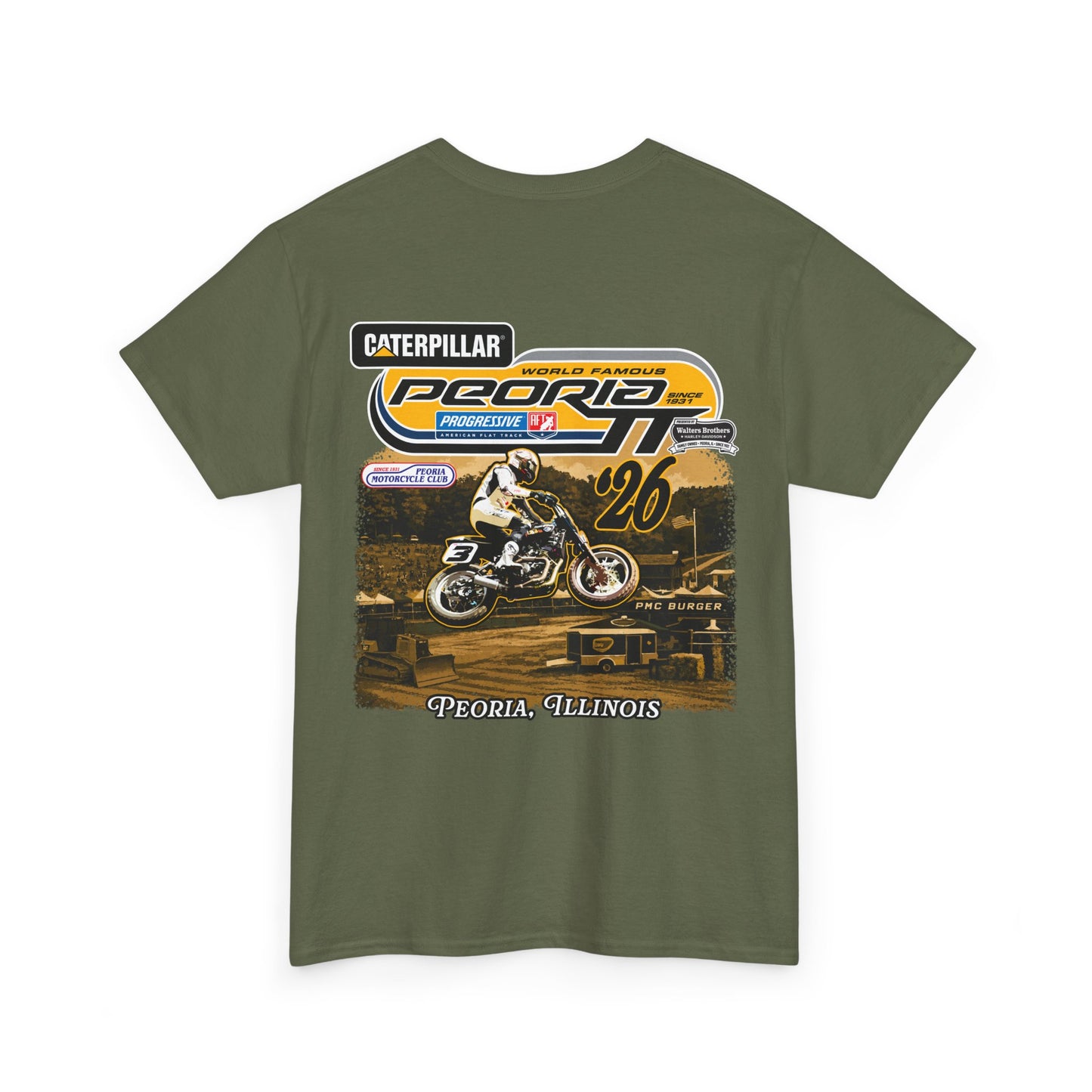 2026 Peoria TT T-Shirt (Various Colors)