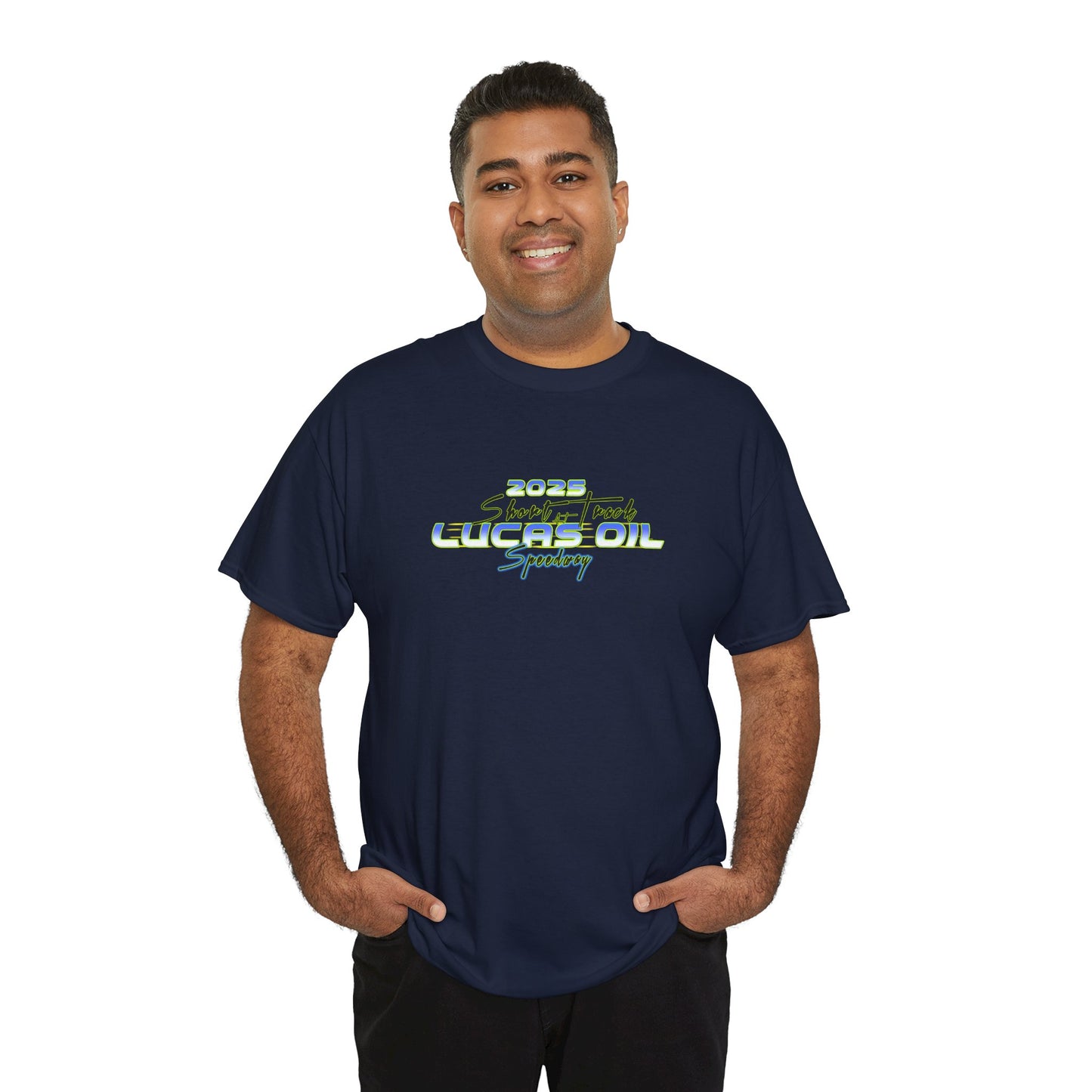 2025 Short Track at Lucas Oil Speedway T-Shirt (Various Colors)