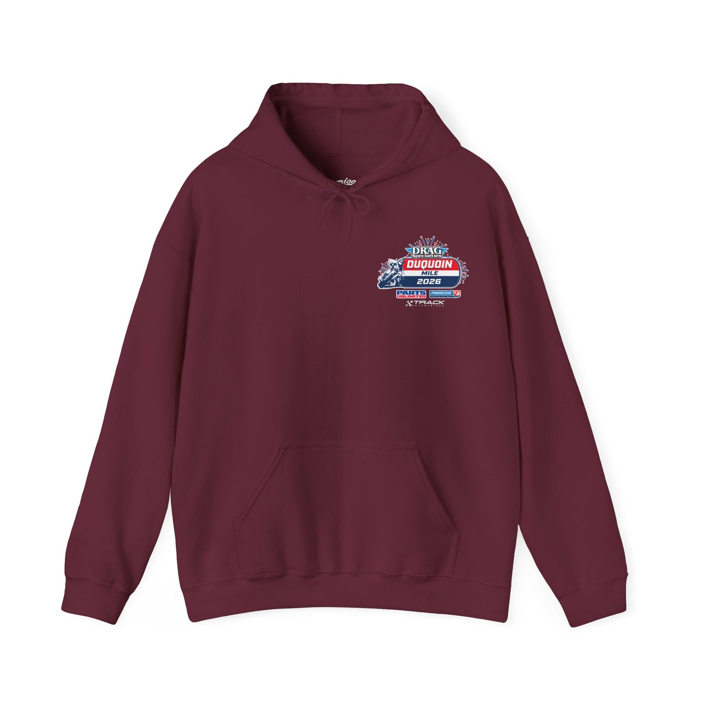 2026 DuQuoin Mile Pullover Hoodie (Various Colors)
