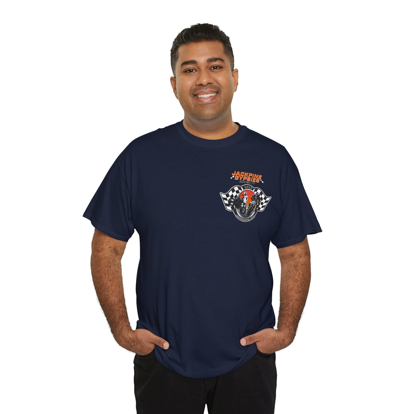 2025 Jackpine Gypsies Super TT T-Shirt (Various Colors)