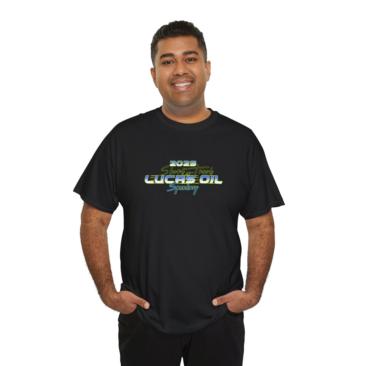 2025 Short Track at Lucas Oil Speedway T-Shirt (Various Colors)