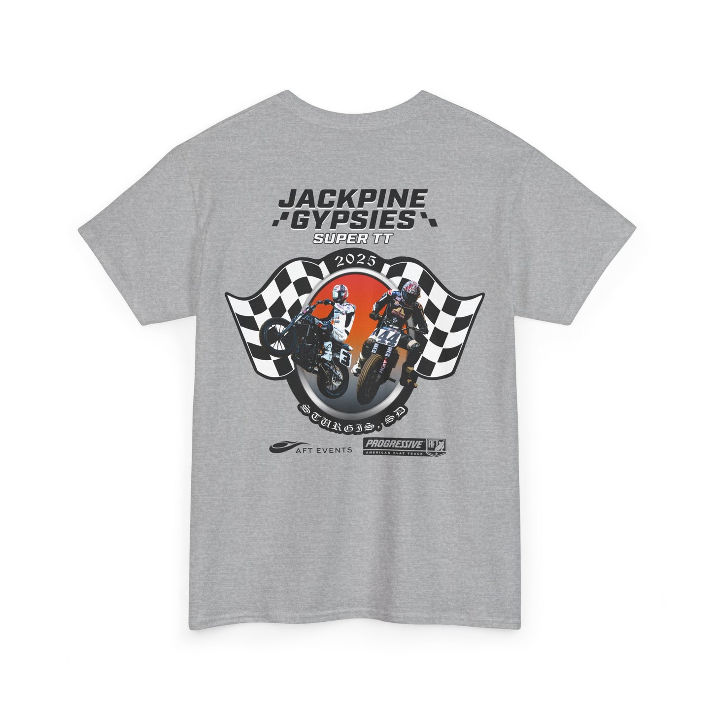 2025 Jackpine Gypsies Super TT T-Shirt (Various Colors)
