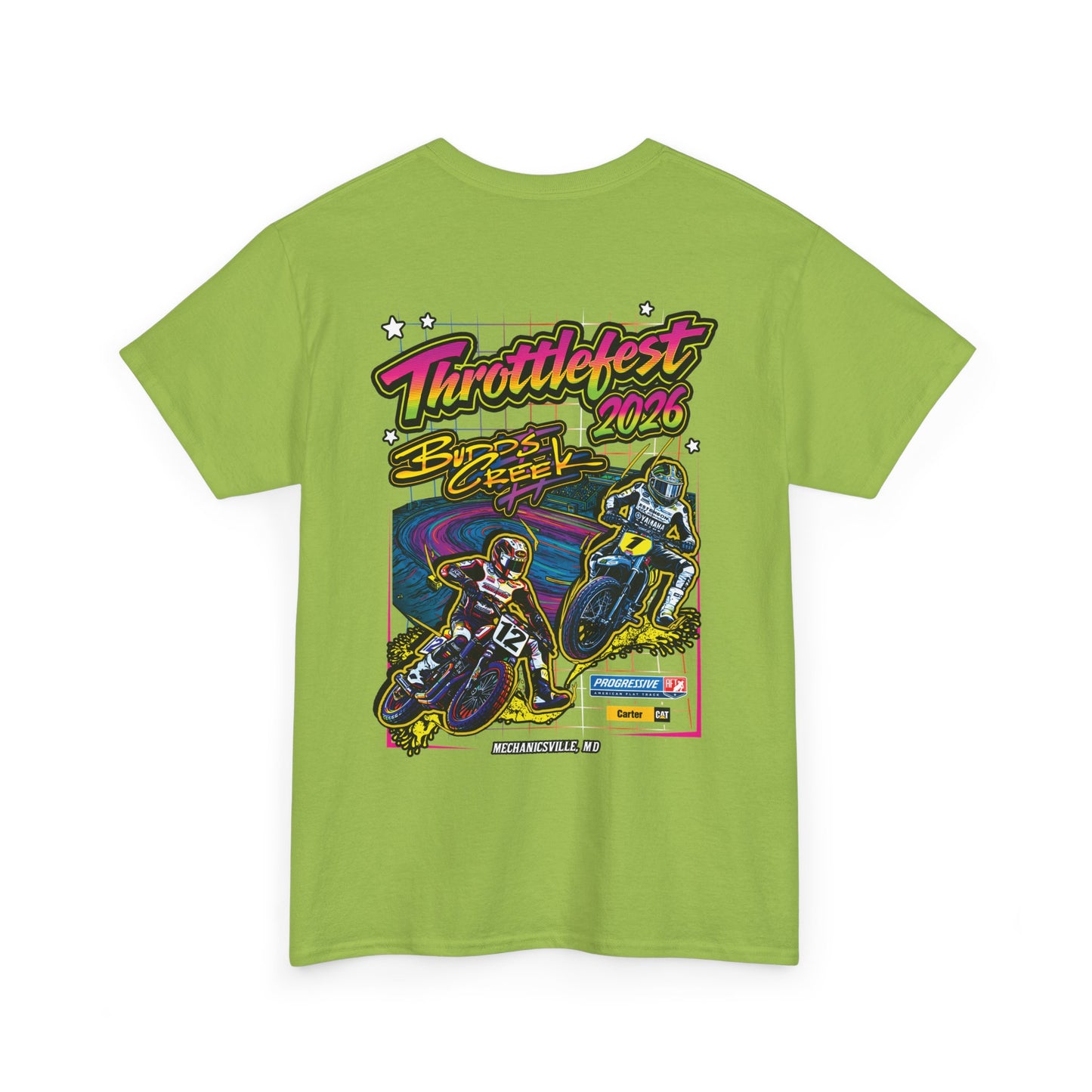 2026 Throttlefest Budds Creek T-Shirt (Various Colors) Ver 2