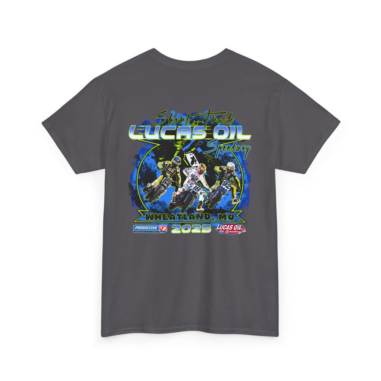 2025 Short Track at Lucas Oil Speedway T-Shirt (Various Colors)