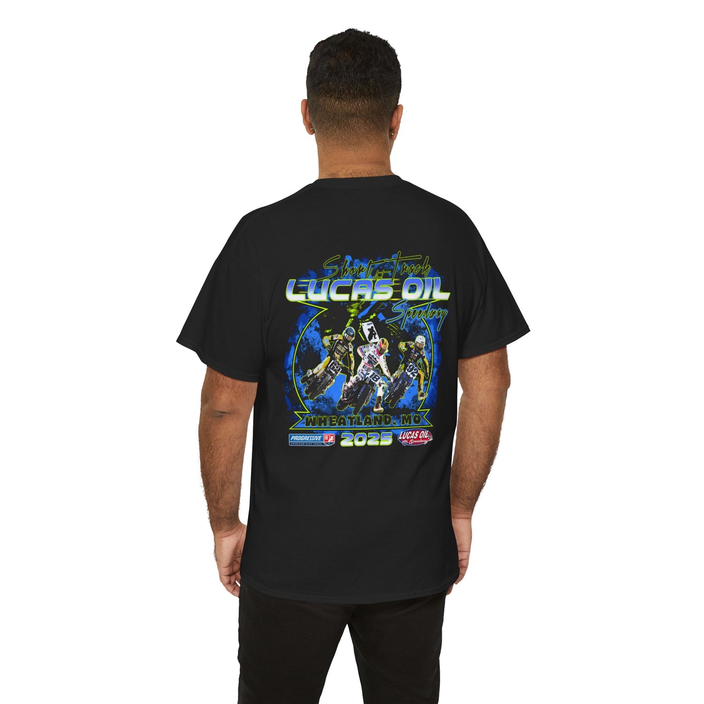 2025 Short Track at Lucas Oil Speedway T-Shirt (Various Colors)