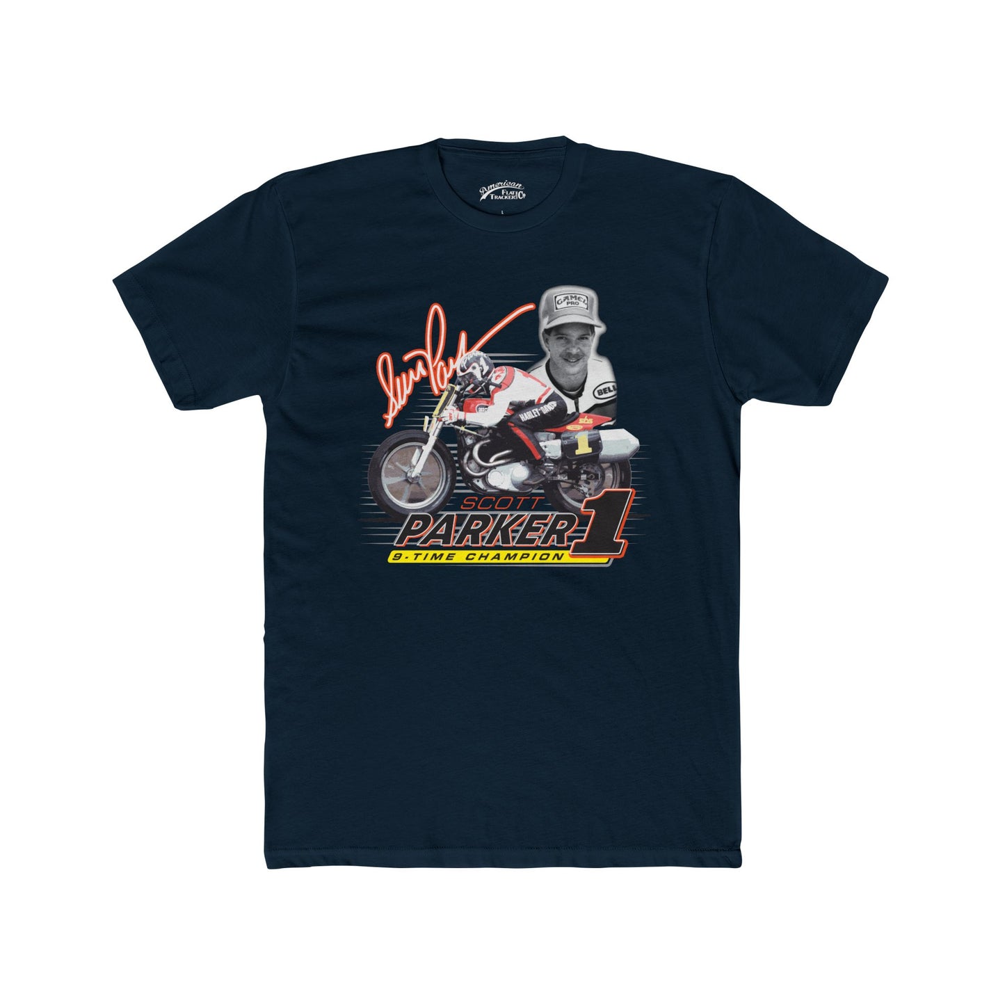 Scott Parker 9-Time Champion Short Sleeve T-Shirt (Various Colors)