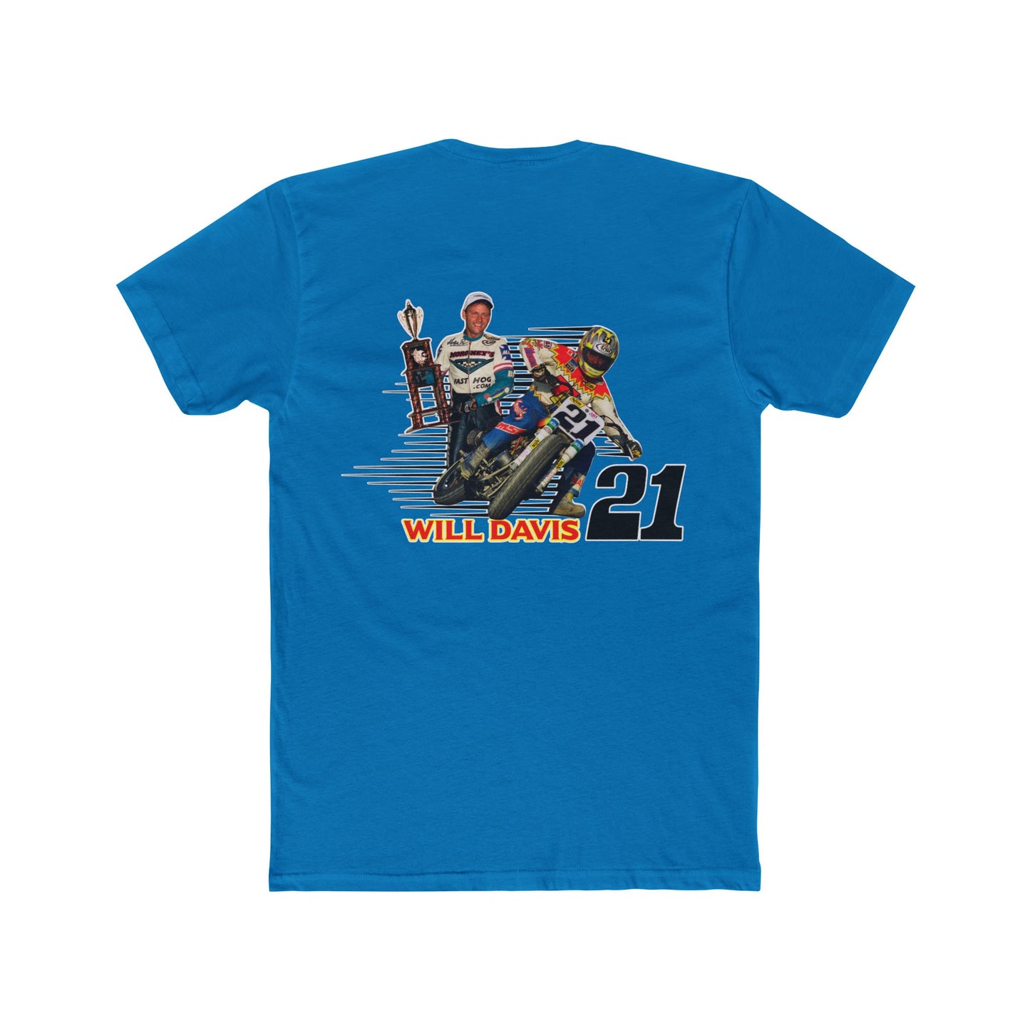 Will Davis Flat Track Legend Short Sleeve T-Shirt (Various Colors)