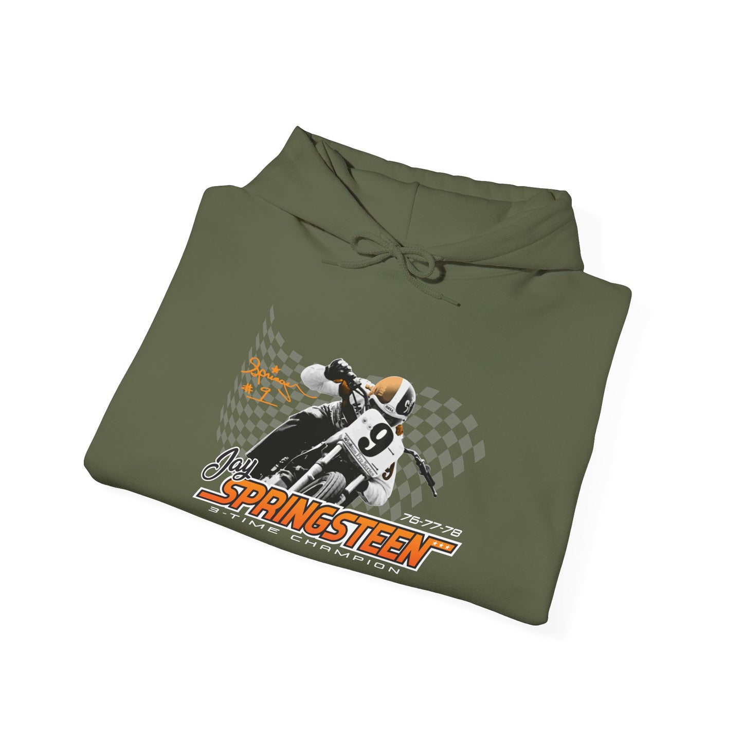 Jay Springsteen 3-Time Champion Pullover Hoodie (Various Colors)