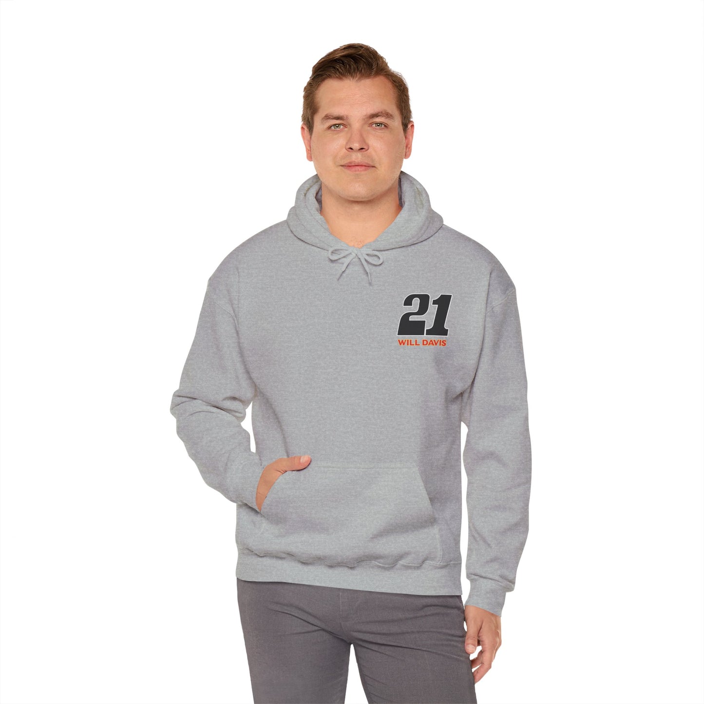 Will Davis Flat Track Legend Pullover Hoodie (Various Colors)