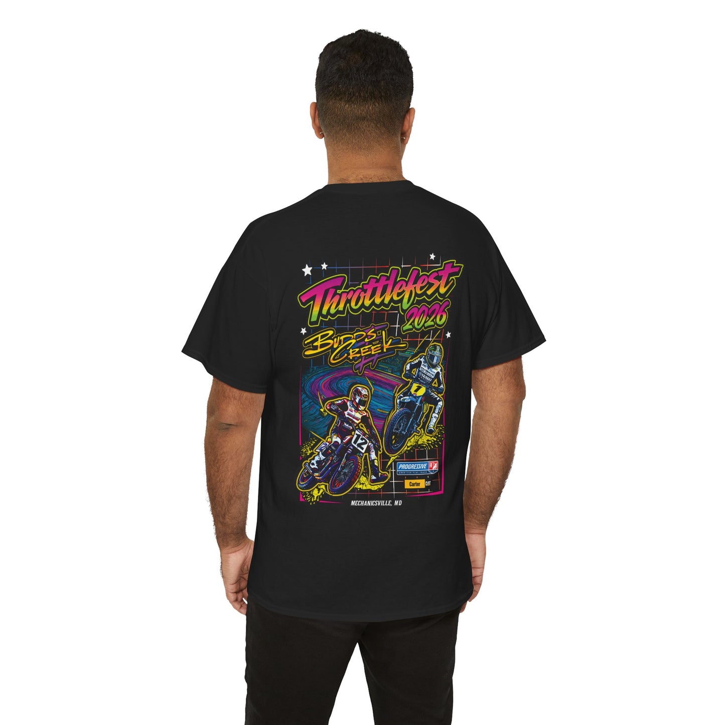 2026 Throttlefest Budds Creek T-Shirt (Various Colors) Ver 2