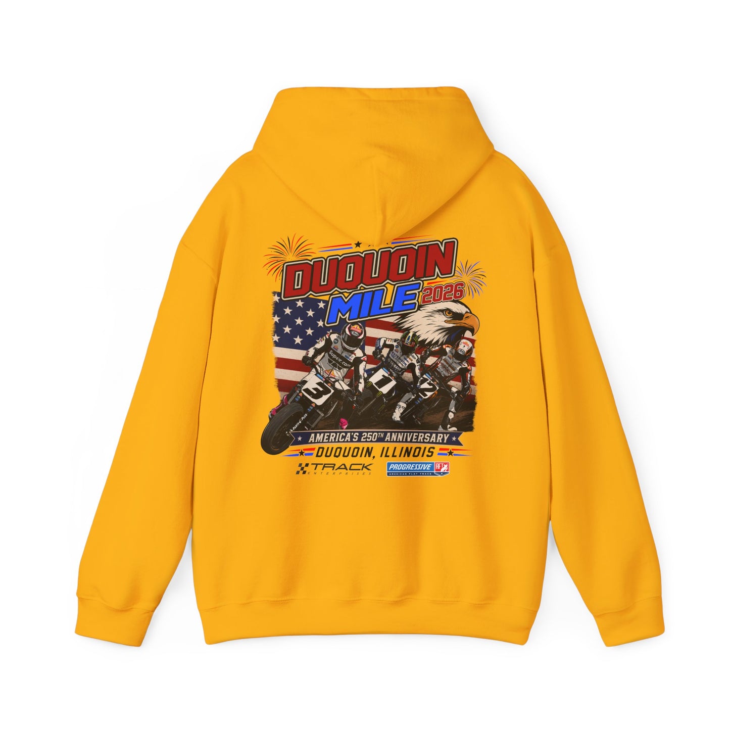 2026 DuQuoin Mile Pullover Hoodie (Various Colors)
