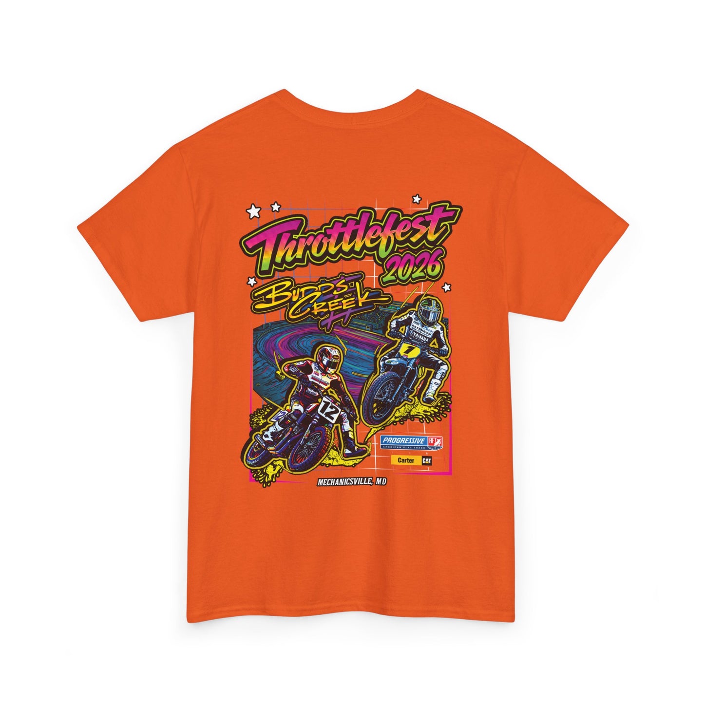 2026 Throttlefest Budds Creek T-Shirt (Various Colors) Ver 2