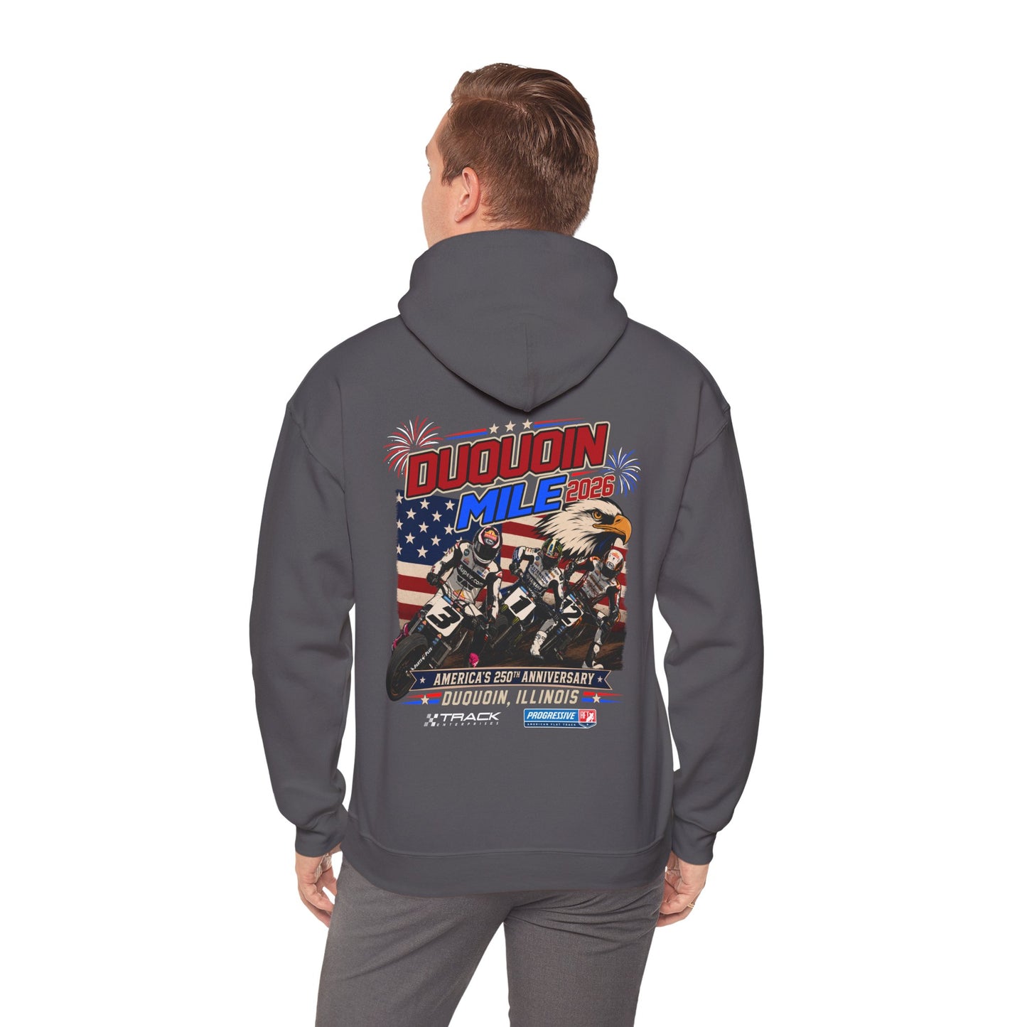 2026 DuQuoin Mile Pullover Hoodie (Various Colors)