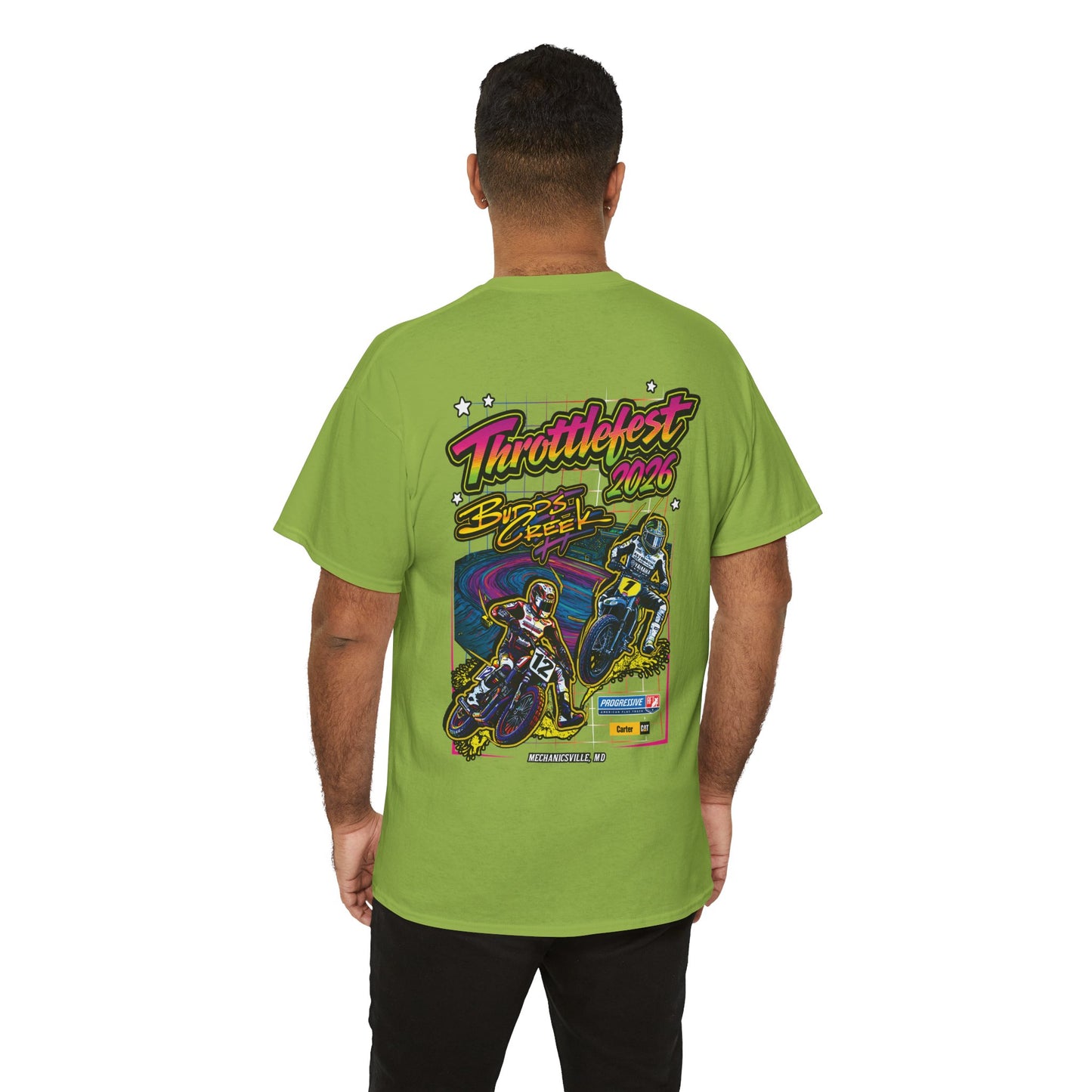 2026 Throttlefest Budds Creek T-Shirt (Various Colors) Ver 2