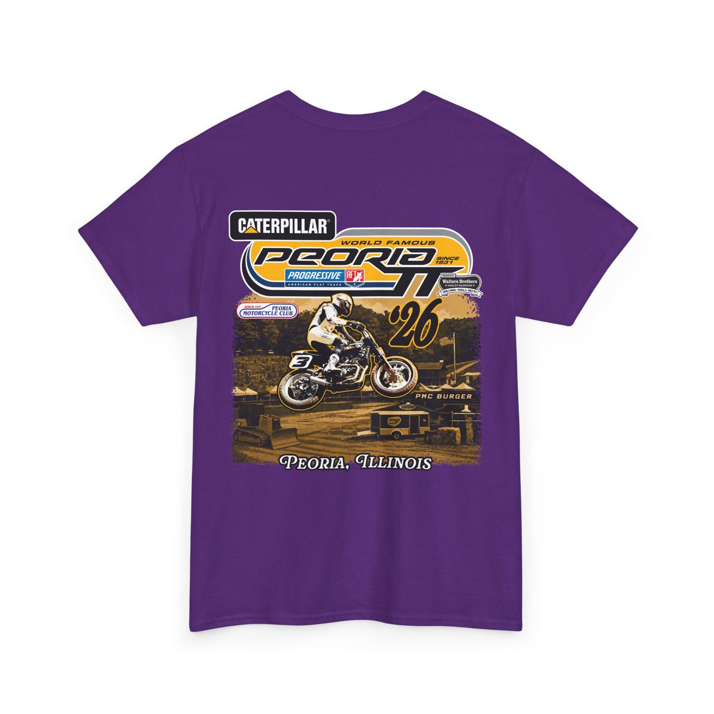 2026 Peoria TT T-Shirt (Various Colors)