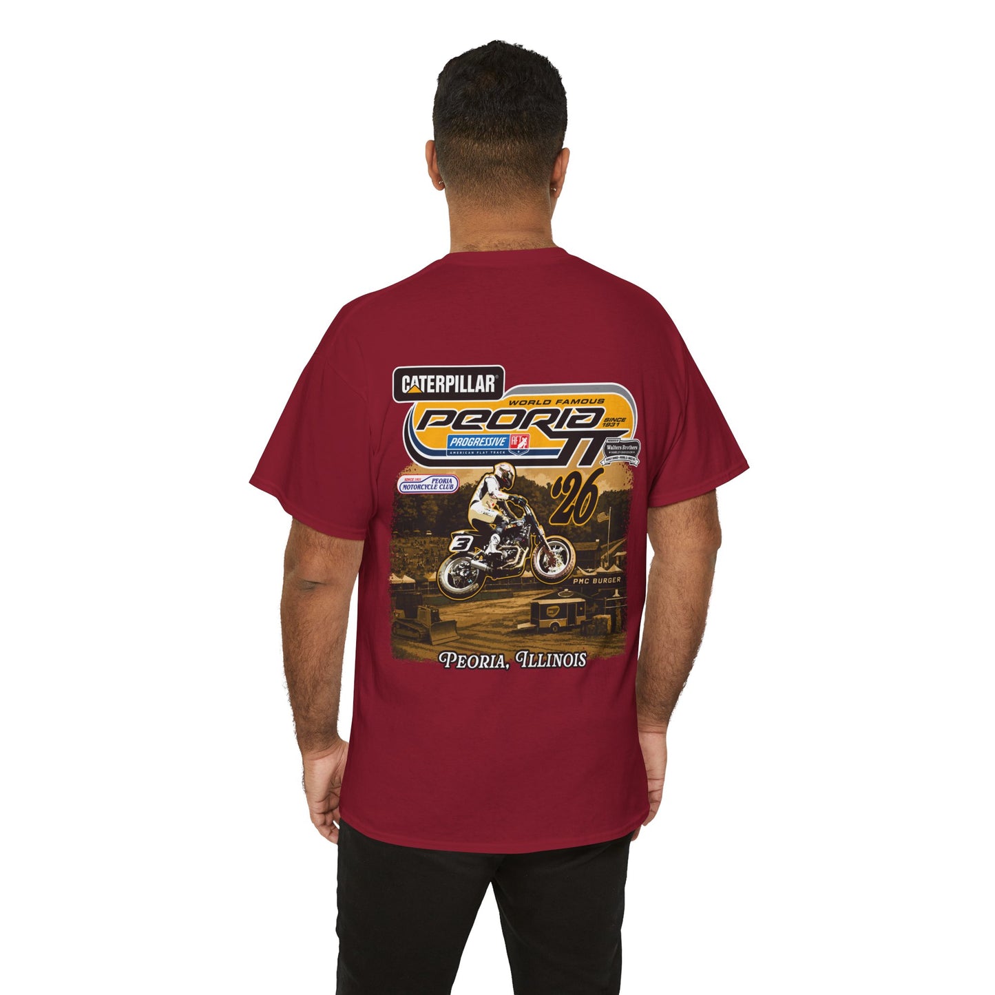 2026 Peoria TT T-Shirt (Various Colors)