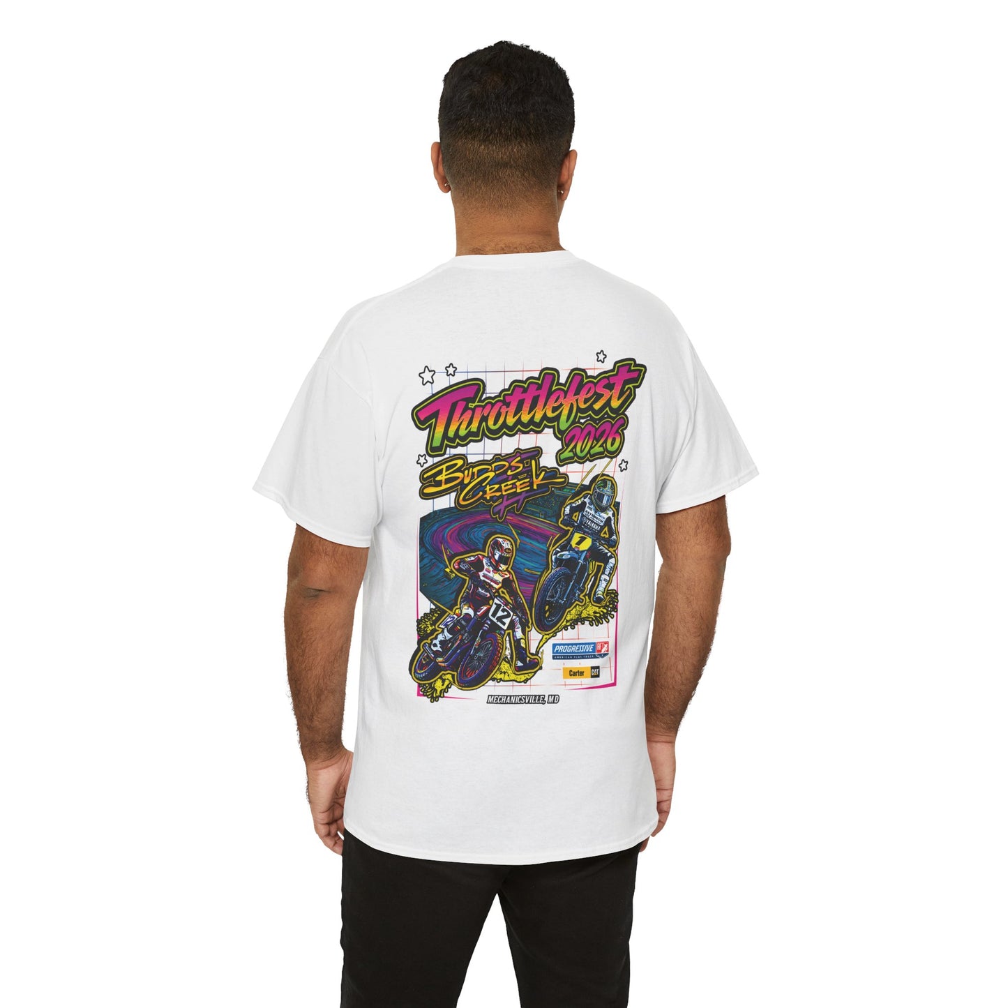 2026 Throttlefest Budds Creek T-Shirt (Various Colors) Ver 2