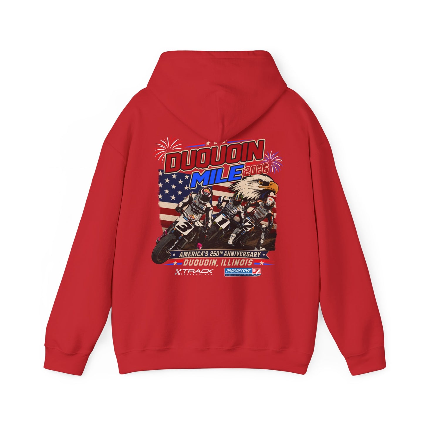 2026 DuQuoin Mile Pullover Hoodie (Various Colors)