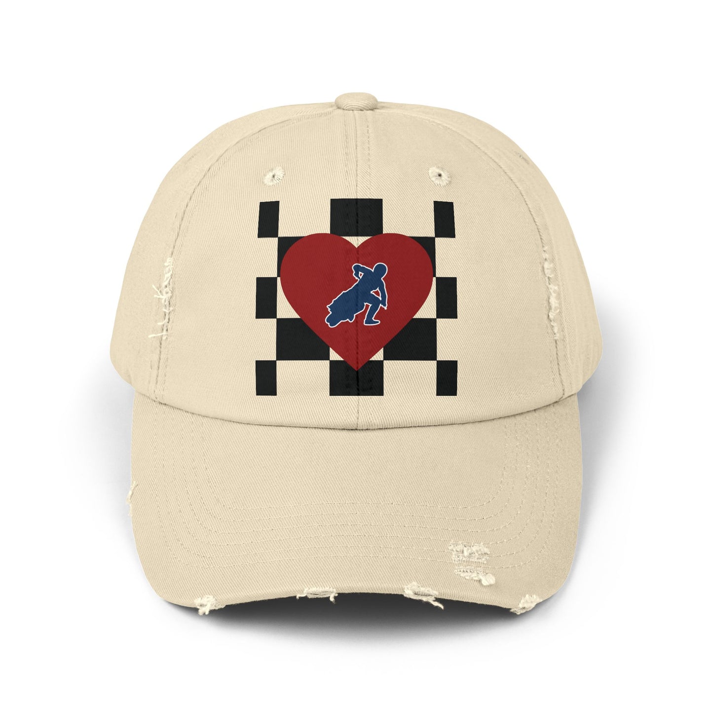 Flat Track Love Distressed Cap (Various Colors)