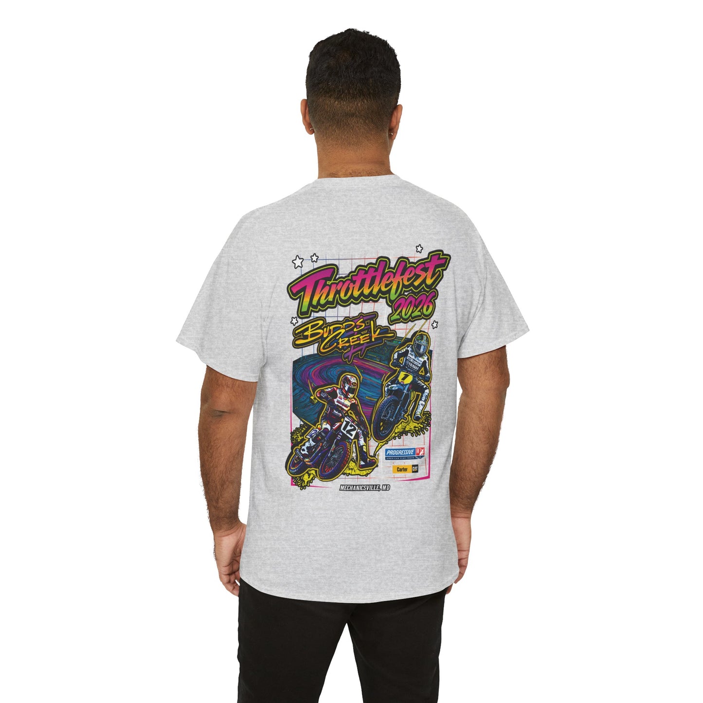 2026 Throttlefest Budds Creek T-Shirt (Various Colors) Ver 2