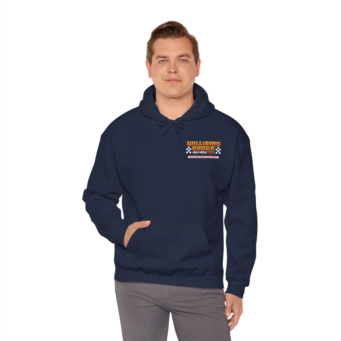 2026 Williams Grove Half-Mile Pullover Hoodie (Various Colors)