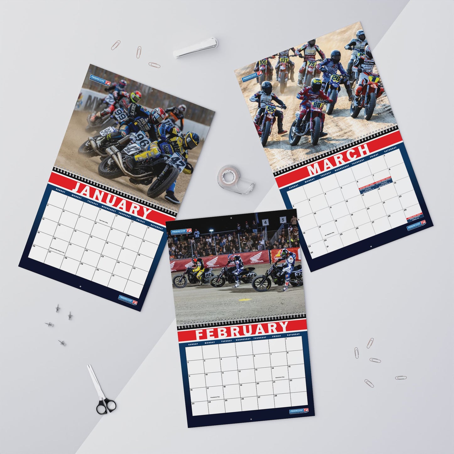 2025 American Flat Track Calendar