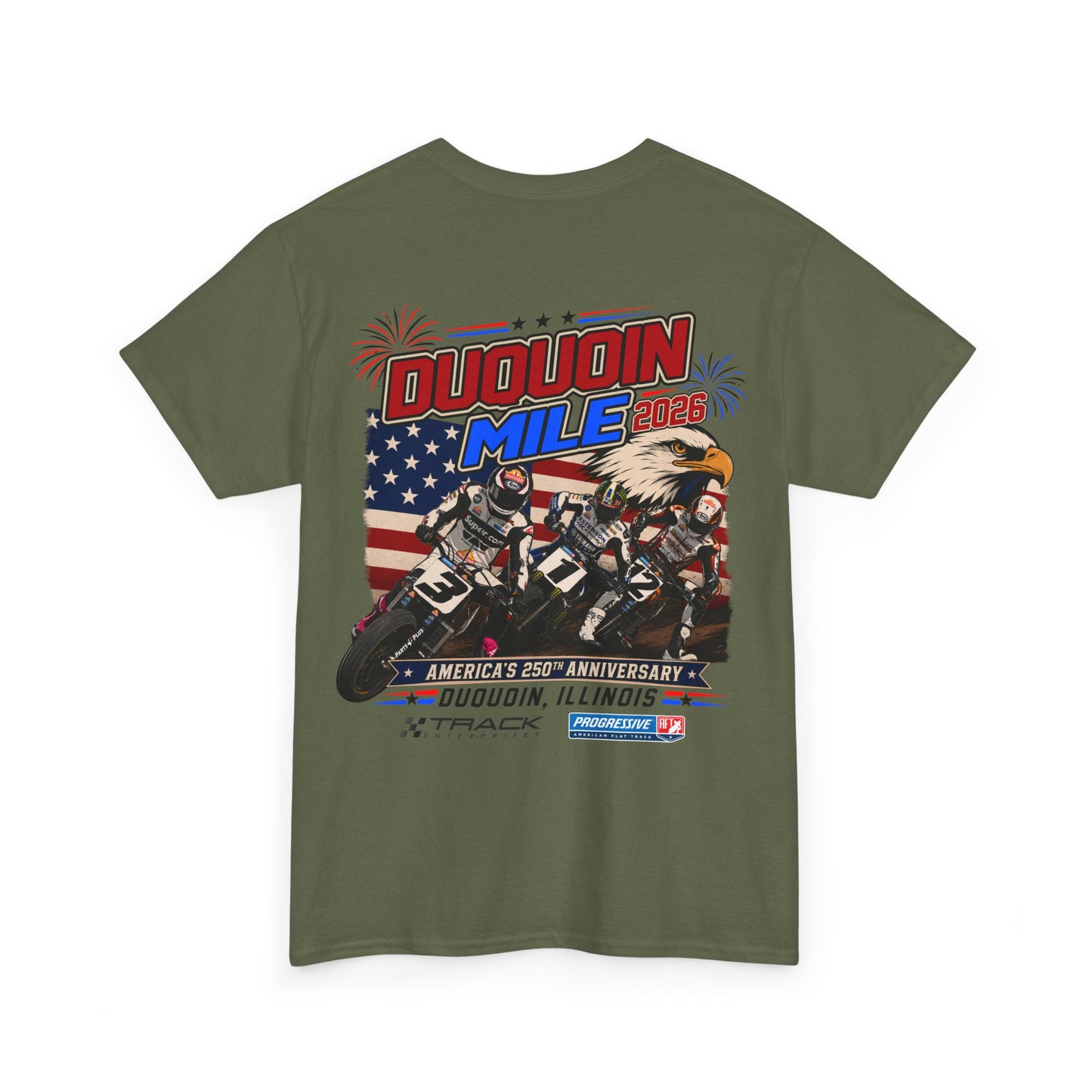 2026 DuQuoin Mile T-Shirt (Various Colors)