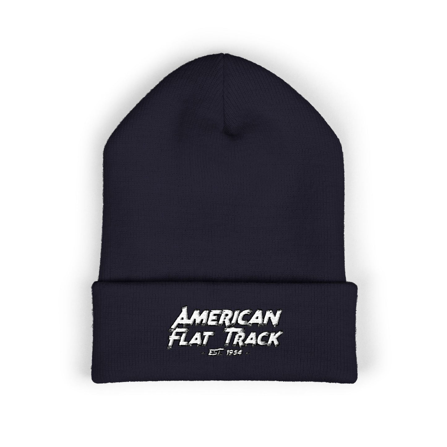 Sketchy Racer Cuffed Beanie