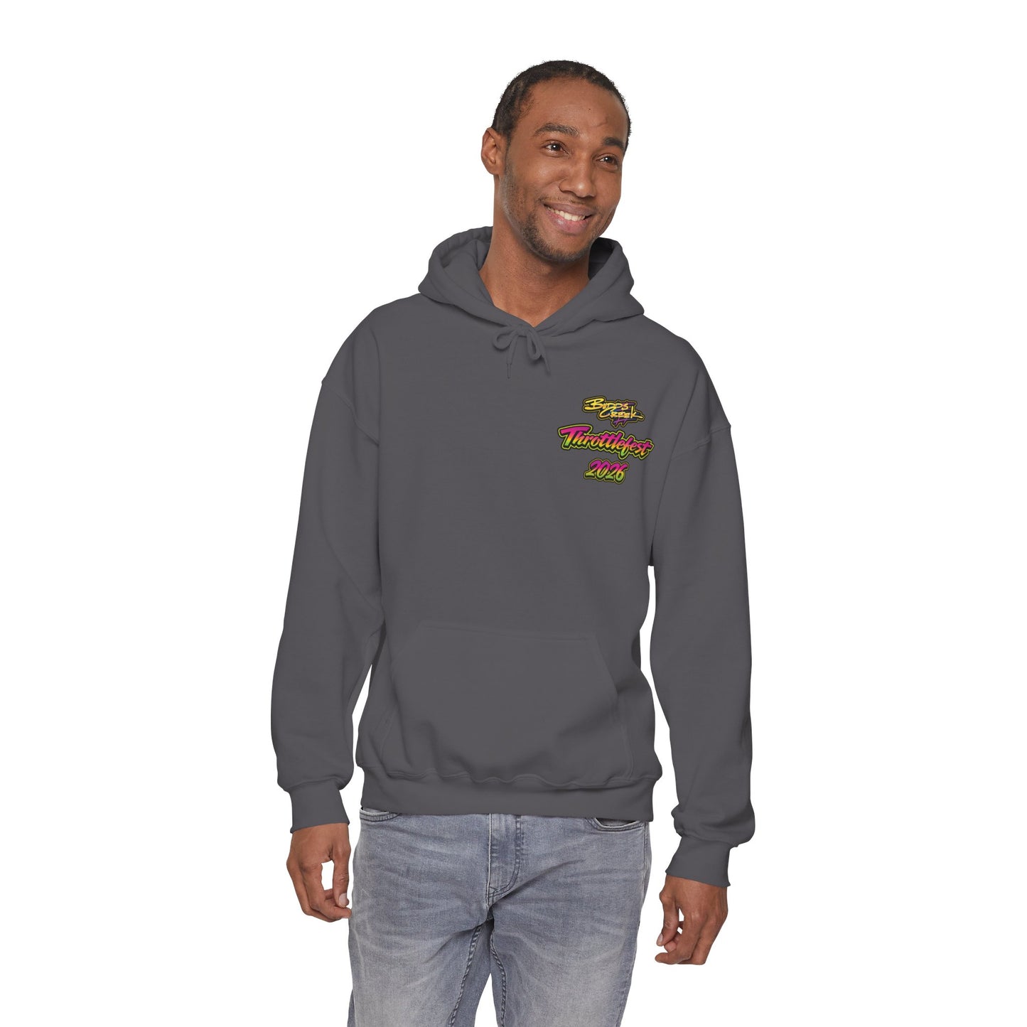 2026 ThrottleFest Budds Creek Pullover Hoodie (Various Colors) Ver 1