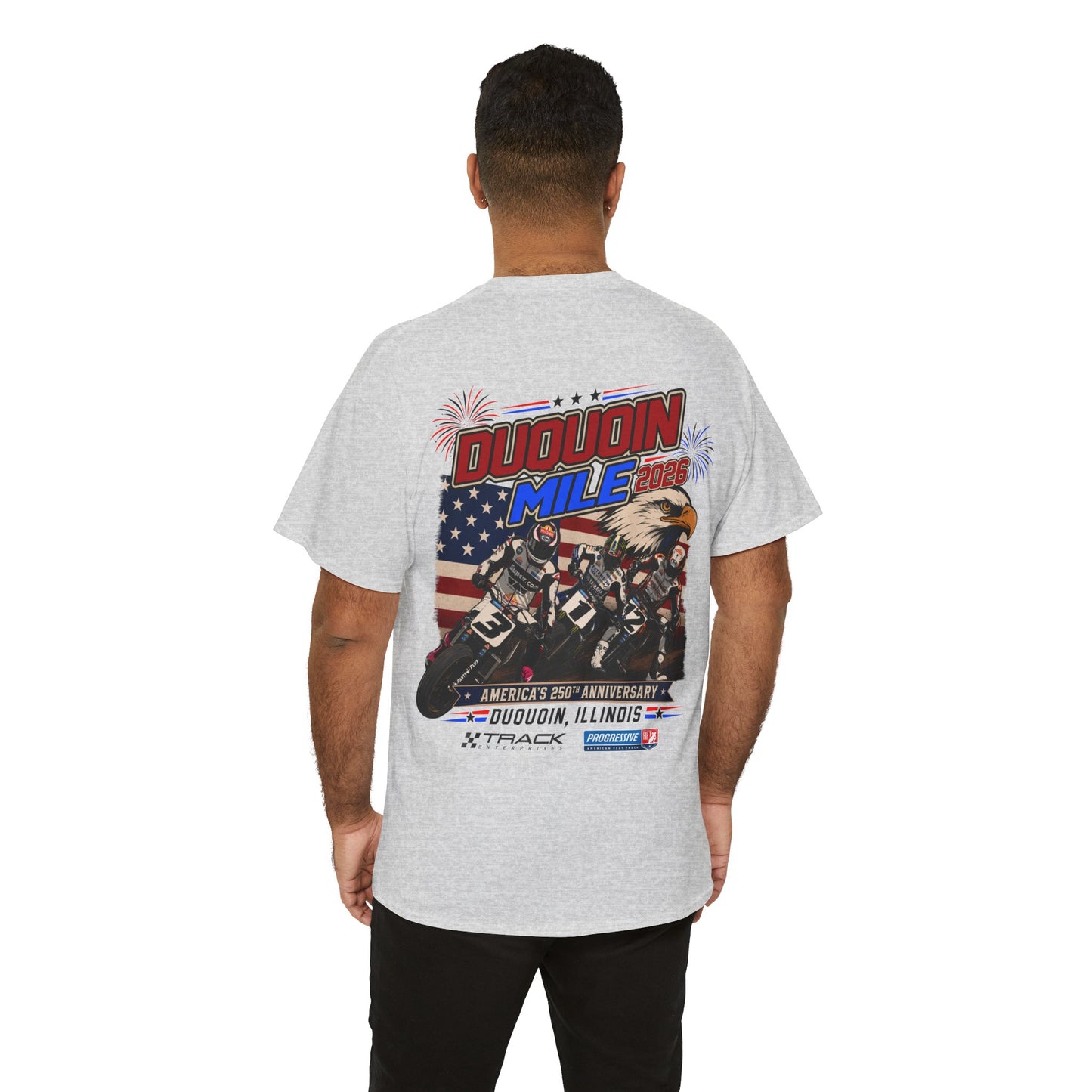 2026 DuQuoin Mile T-Shirt (Various Colors)